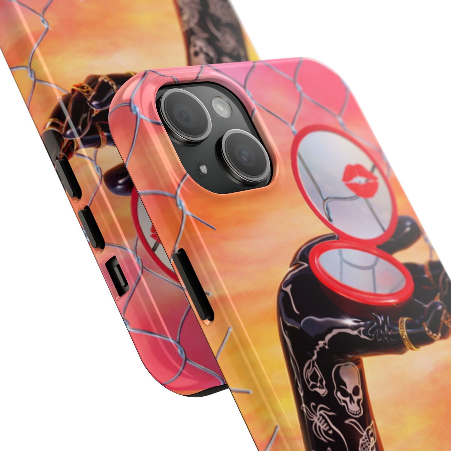 Los Angelez Made x Compact Kiss Tough Phone Case