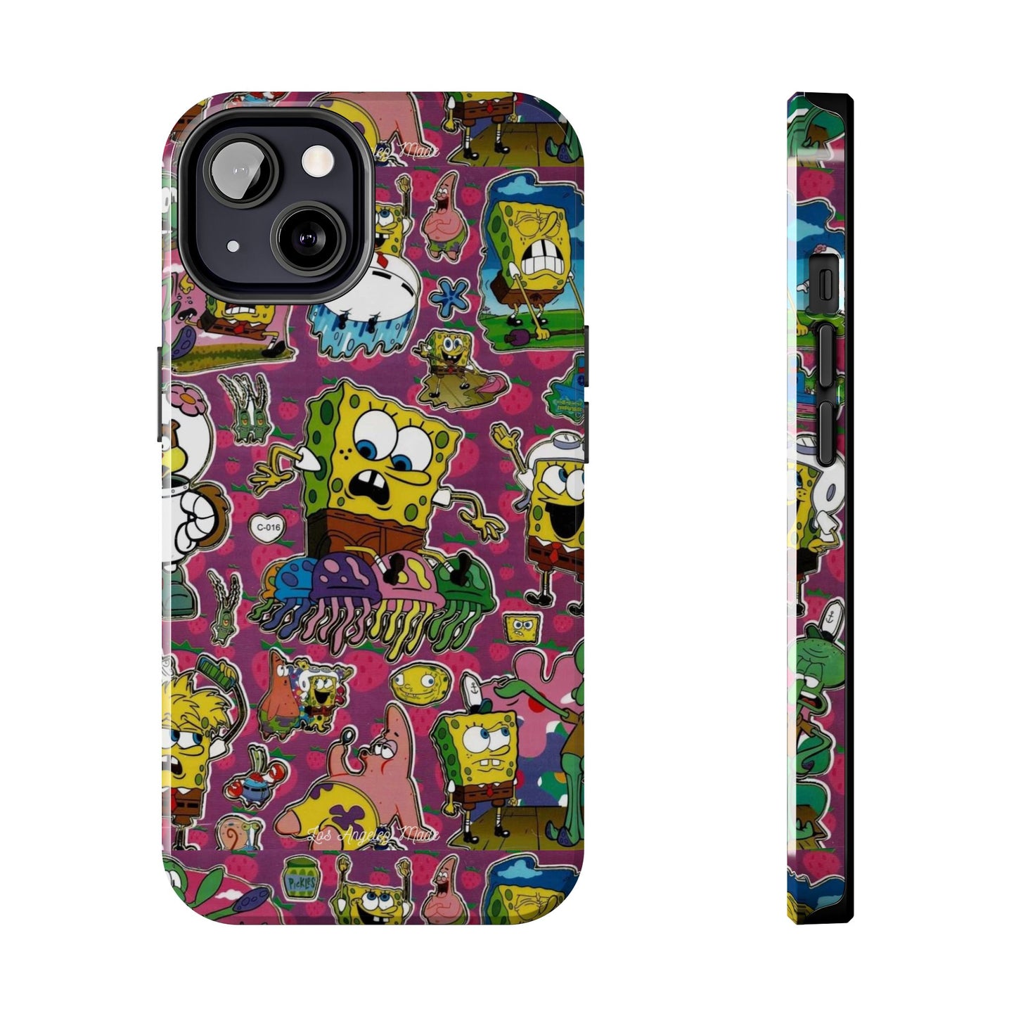 Los Angelez Made x SpongeBob Sticker Sheet Tough Phone Case