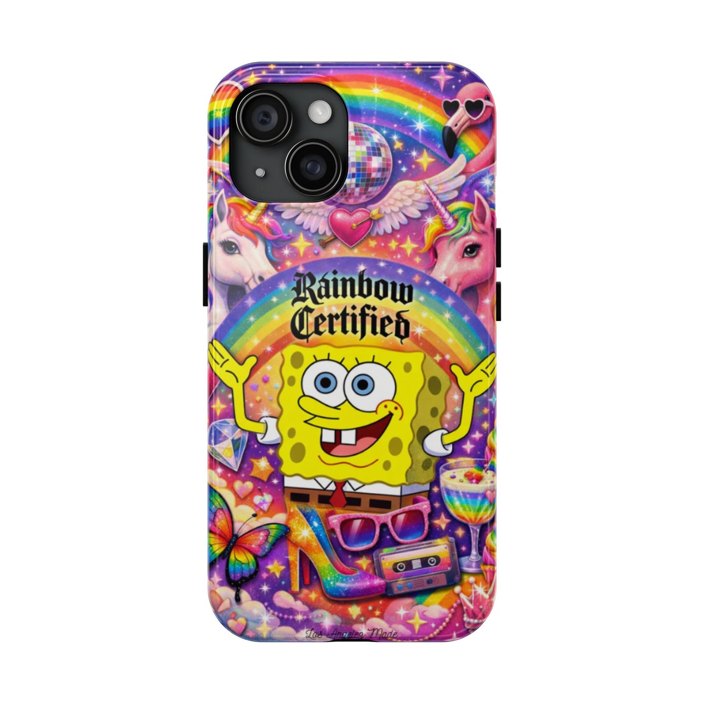 Los Angelez Made x Gay SpongeBob ''Rainbow Certified'' Tough Phone Case