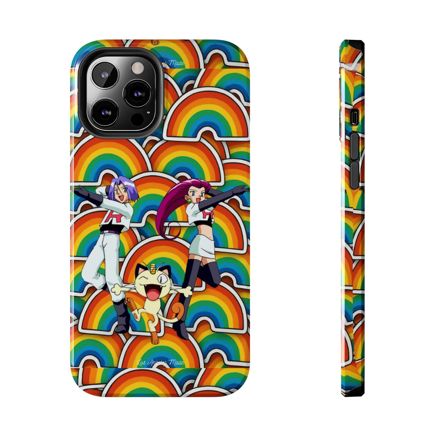 Los Angelez Made x Team Rocket Rainbow Emoji Tough Phone Case