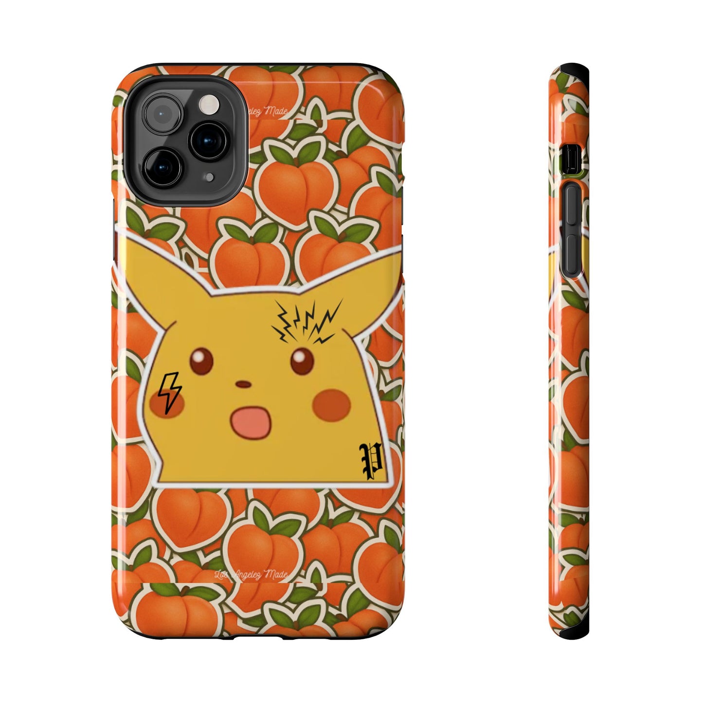 Los Angelez Made x Shocked Pika Peach Tough Phone Case