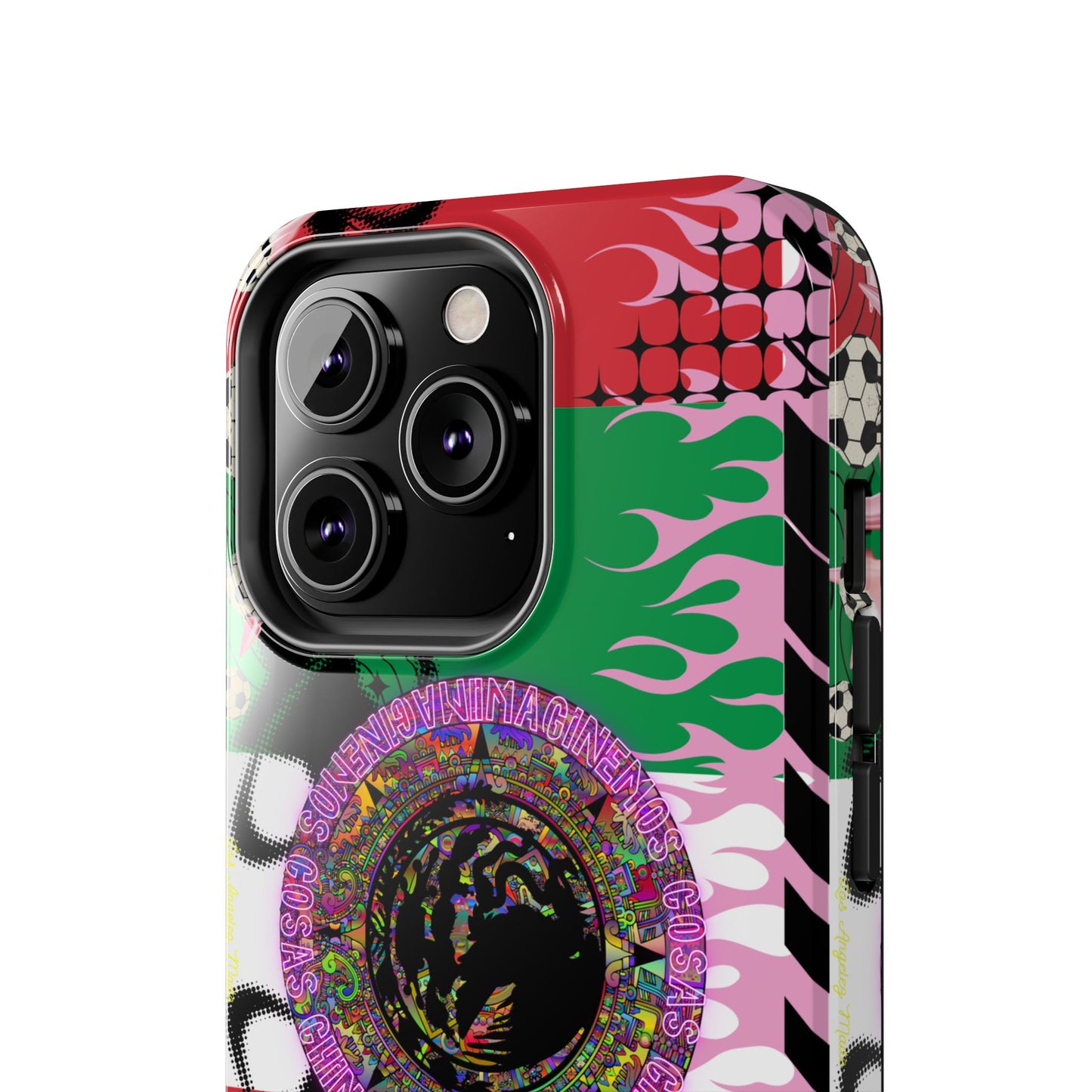 Los Angelez Made x Mexican Flag Tough Phone Case