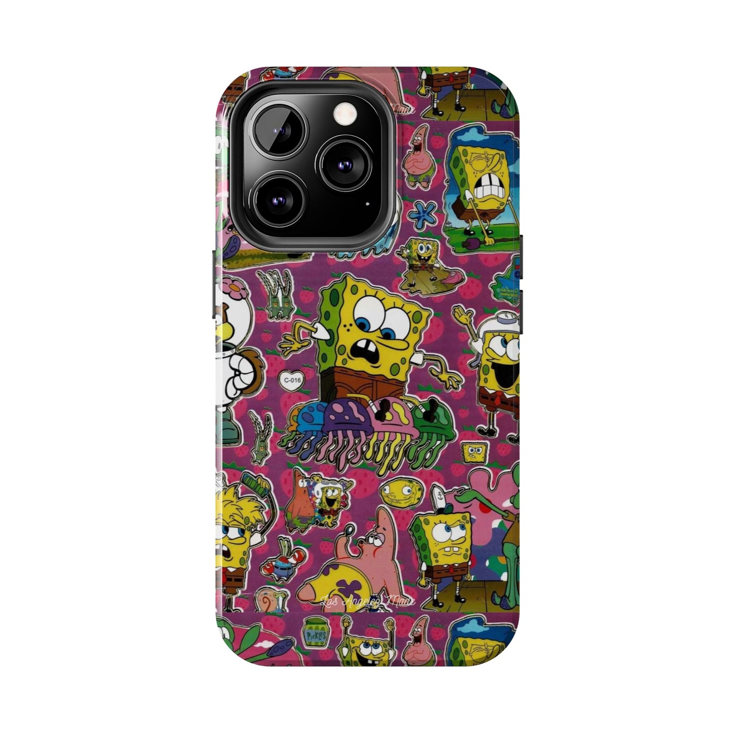 Los Angelez Made x SpongeBob Sticker Sheet Tough Phone Case