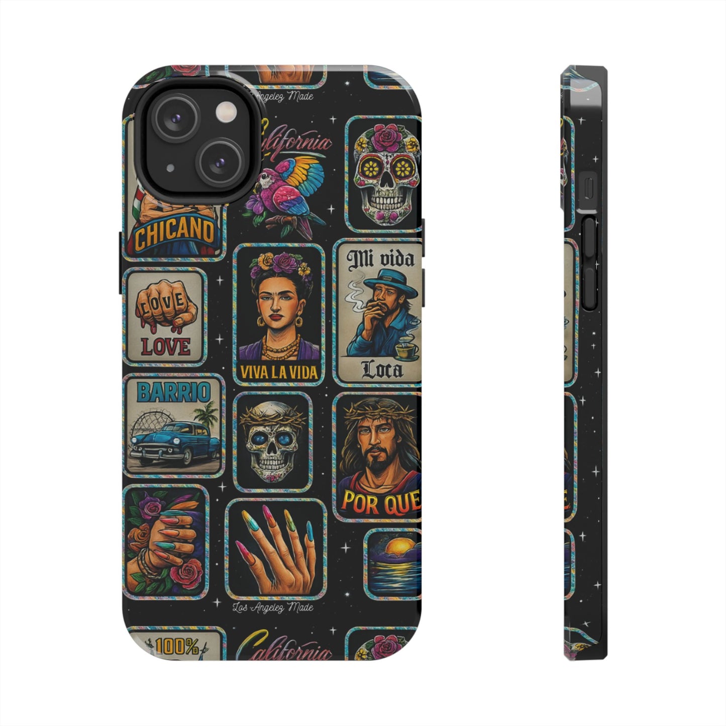 Los Angelez Made x Chicano Vintage Stickers Tough Phone Case