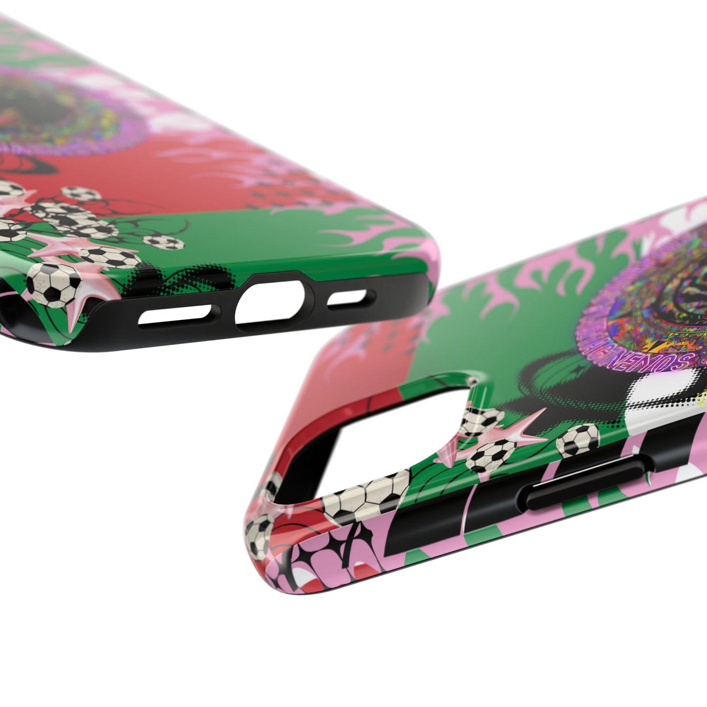 Los Angelez Made x Mexican Flag Tough Phone Case