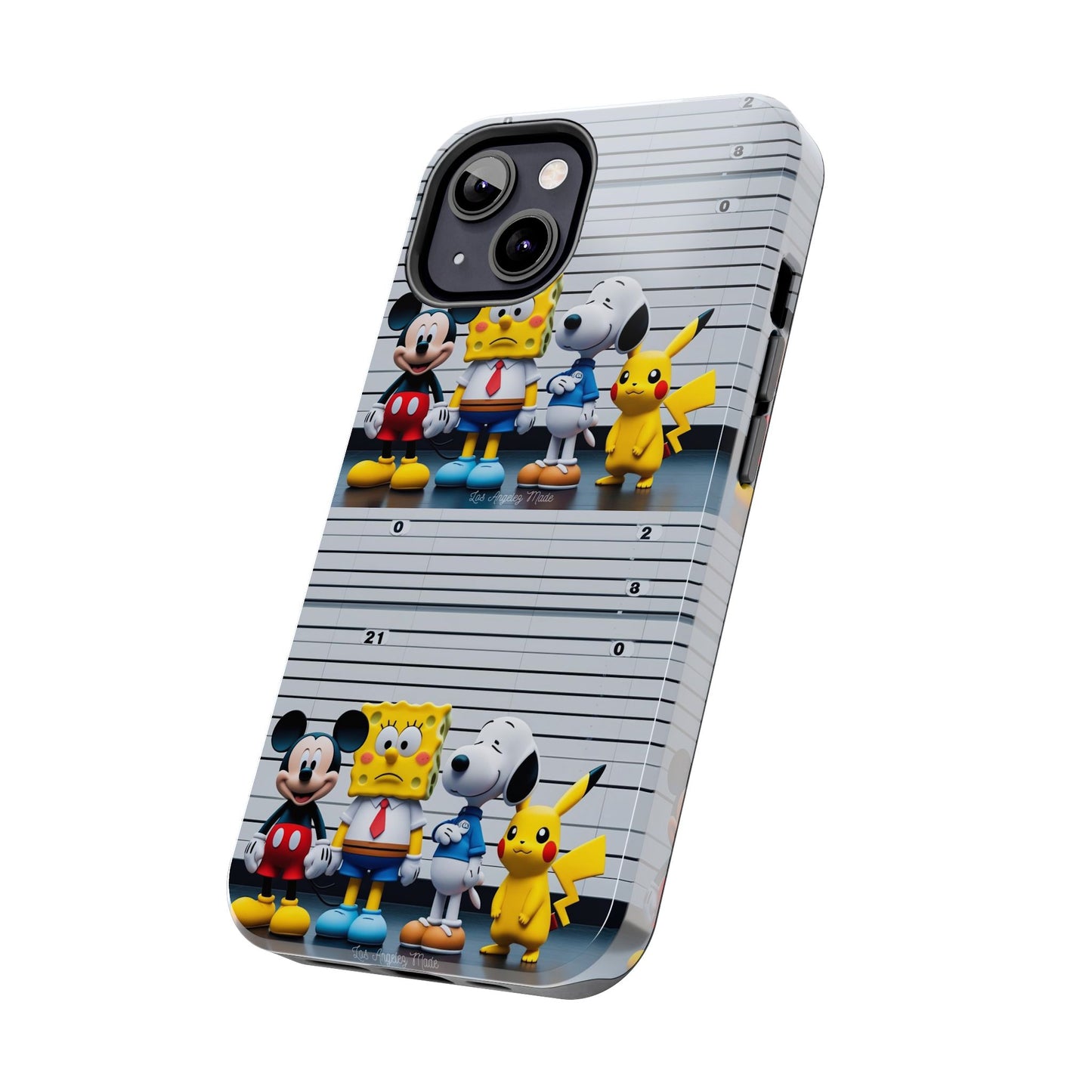 Los Angelez Made x Cartoon Police Line Up Tough Phone Case