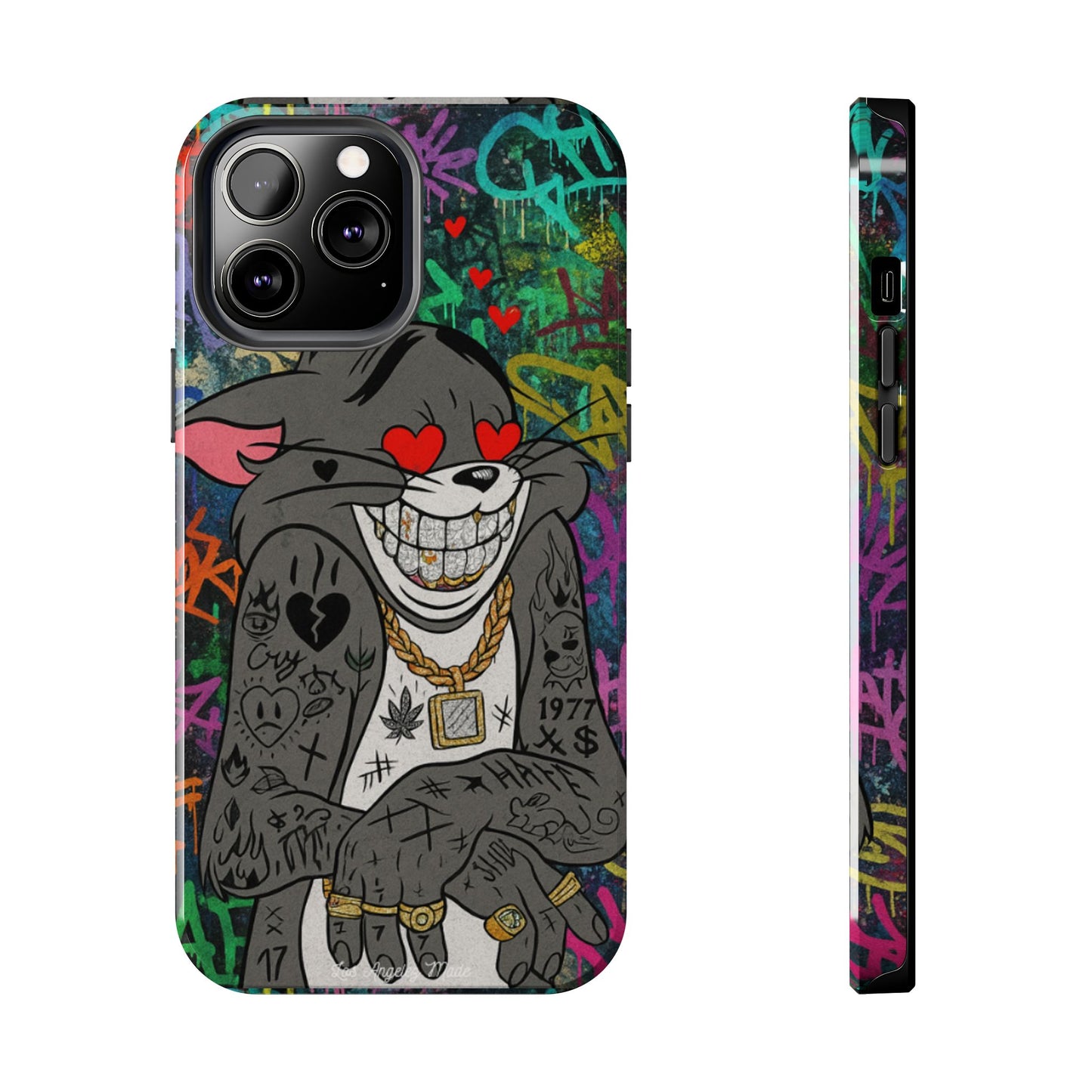Los Angelez Made x Tom In Love Tough Phone Case