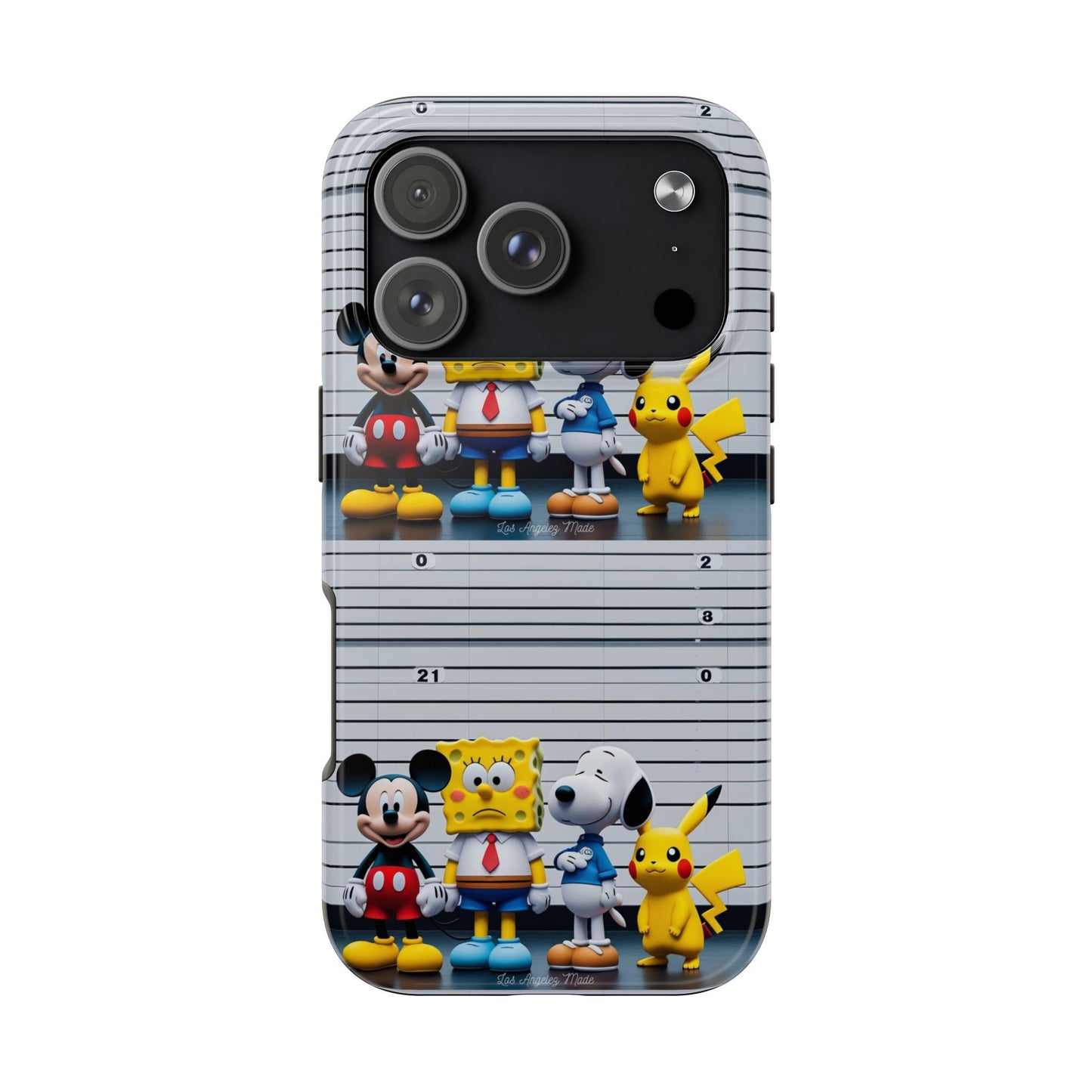 Los Angelez Made x Cartoon Police Line Up Tough Phone Case