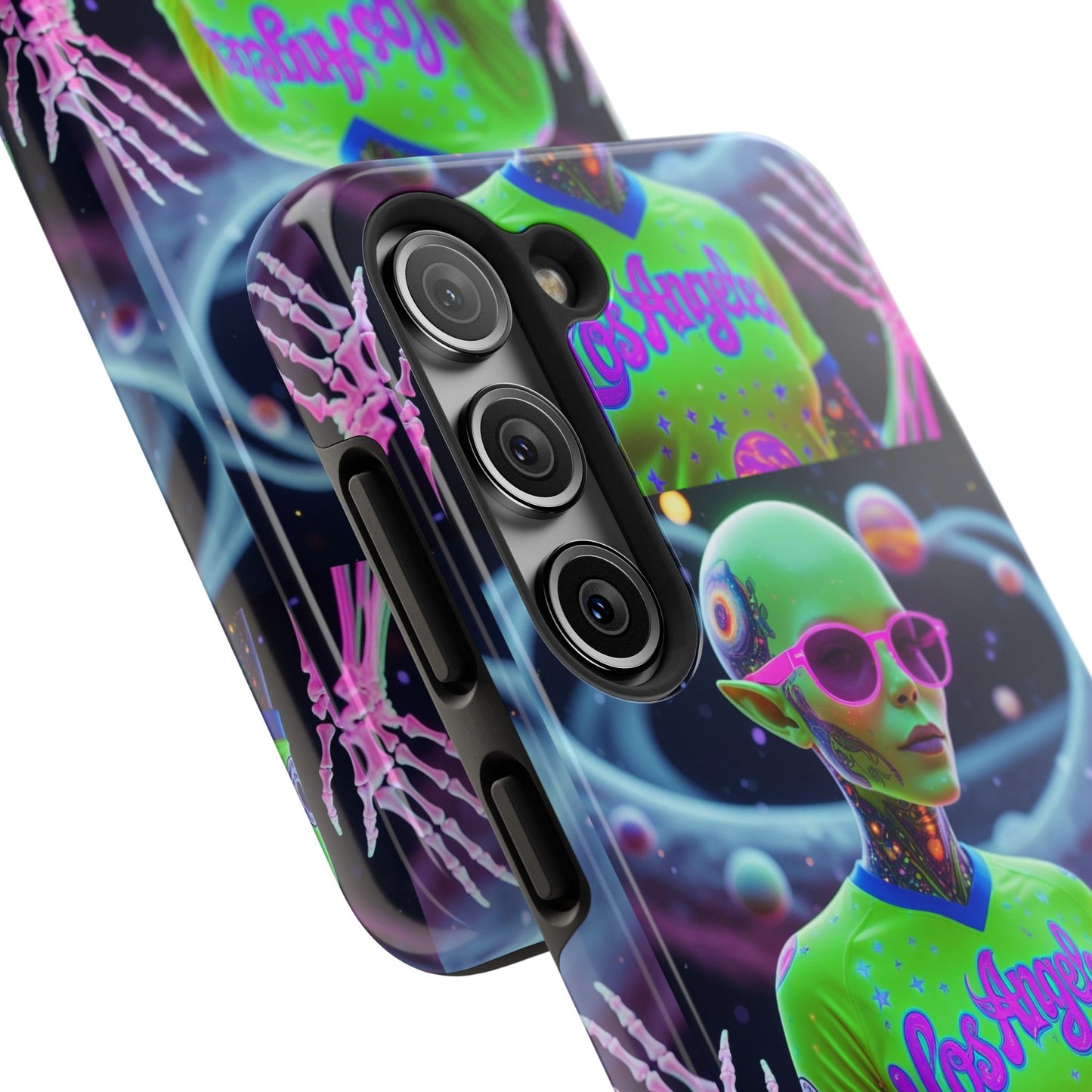 Los Angelez Made x Neon Alien Tough Phone Case