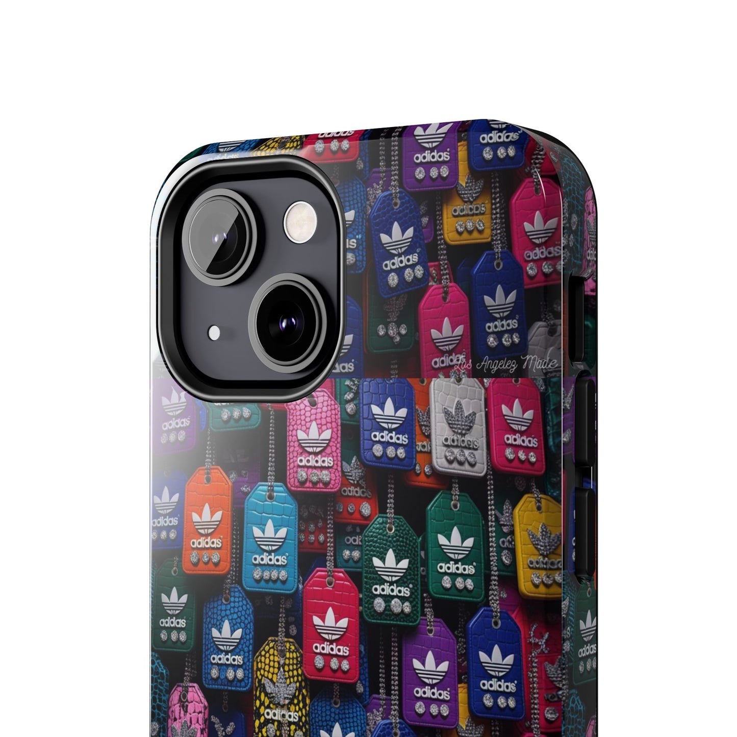 Los Angelez Made x Adidas Leather Tags Tough Phone Case