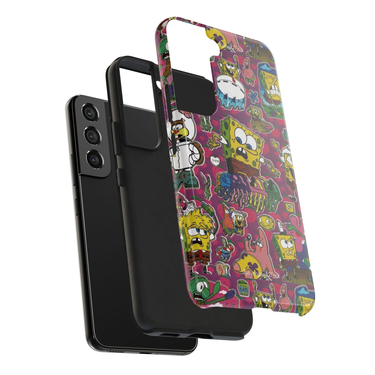 Los Angelez Made x SpongeBob Sticker Sheet Tough Phone Case