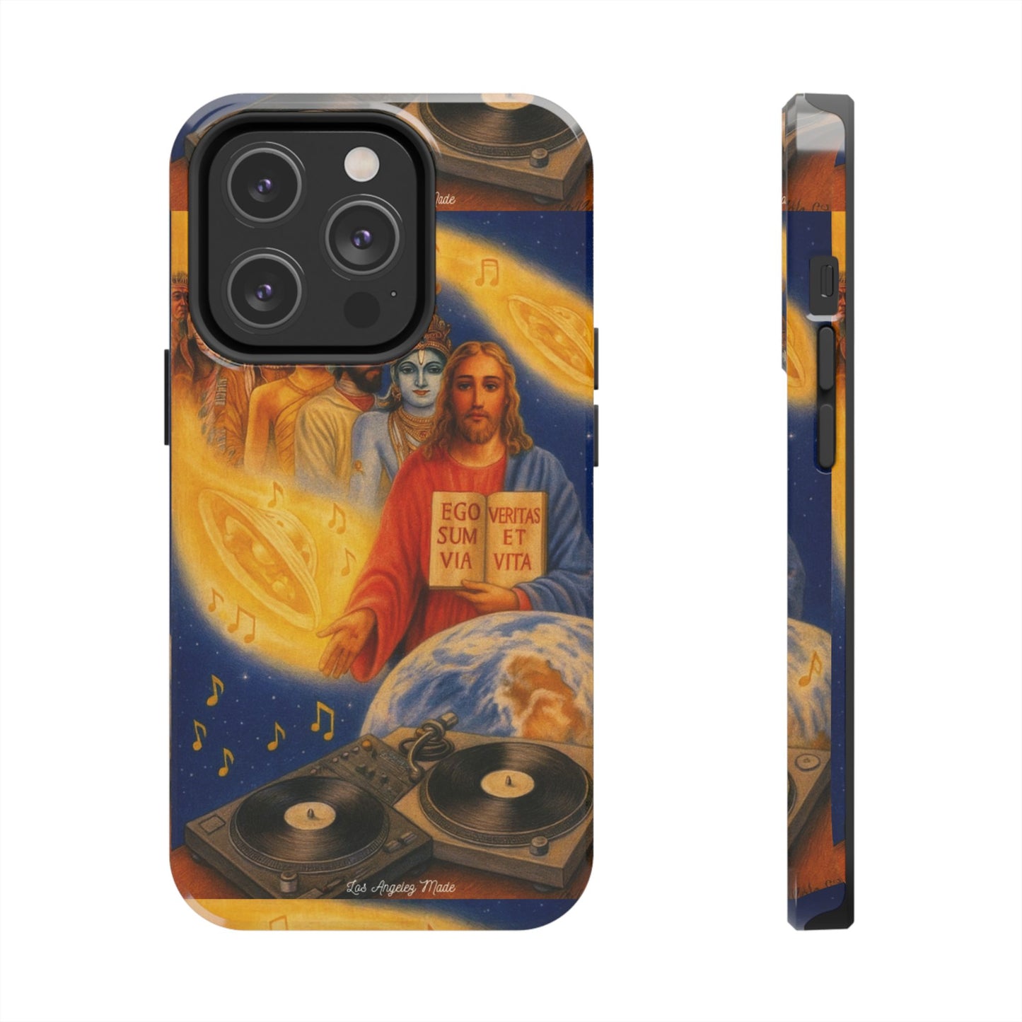 Los Angelez Made x God Is A DJ Tough Phone Case
