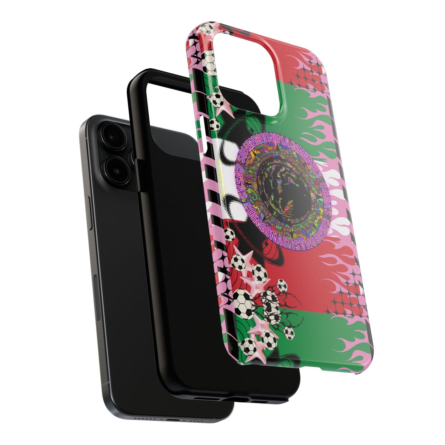 Los Angelez Made x Mexican Flag Tough Phone Case