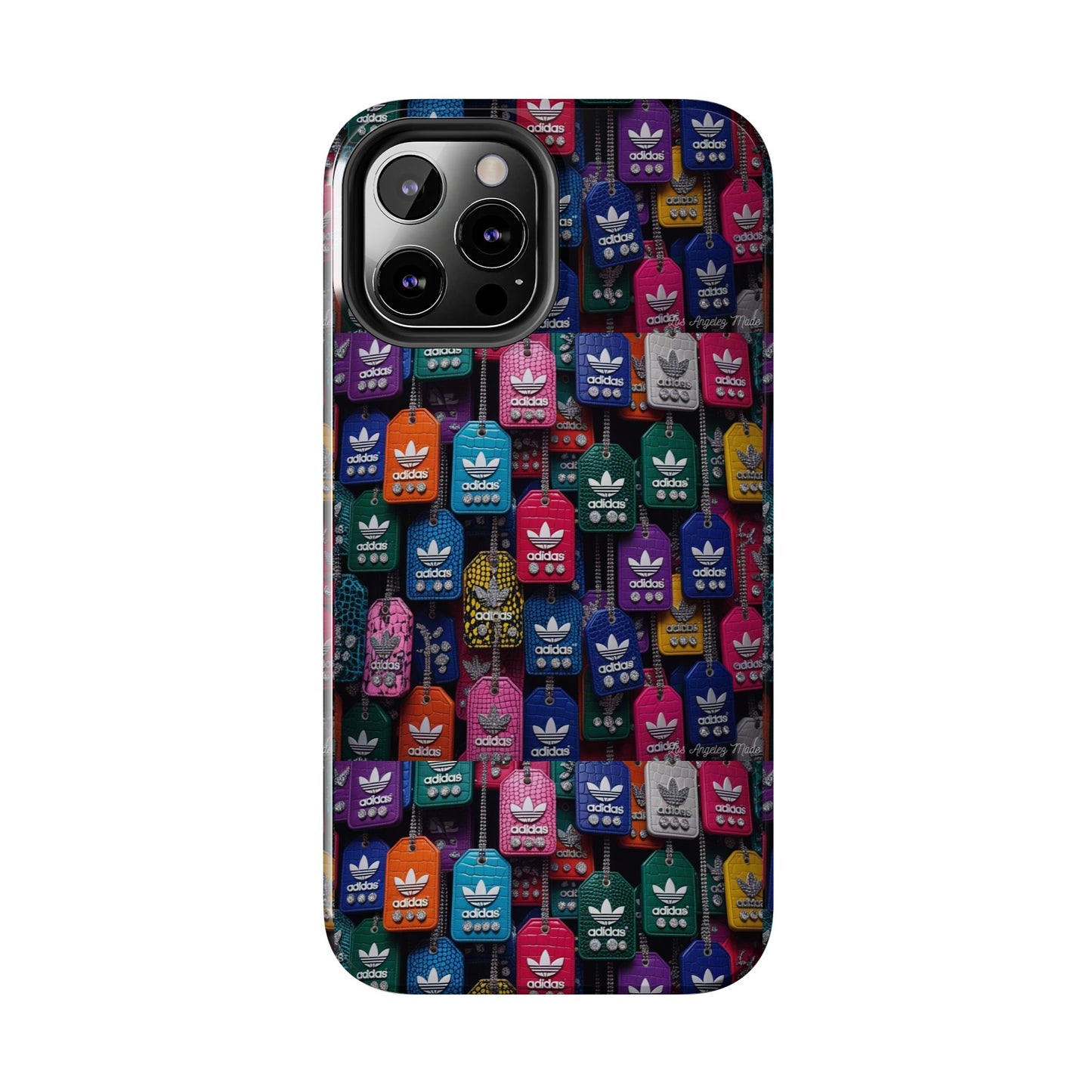 Los Angelez Made x Adidas Leather Tags Tough Phone Case