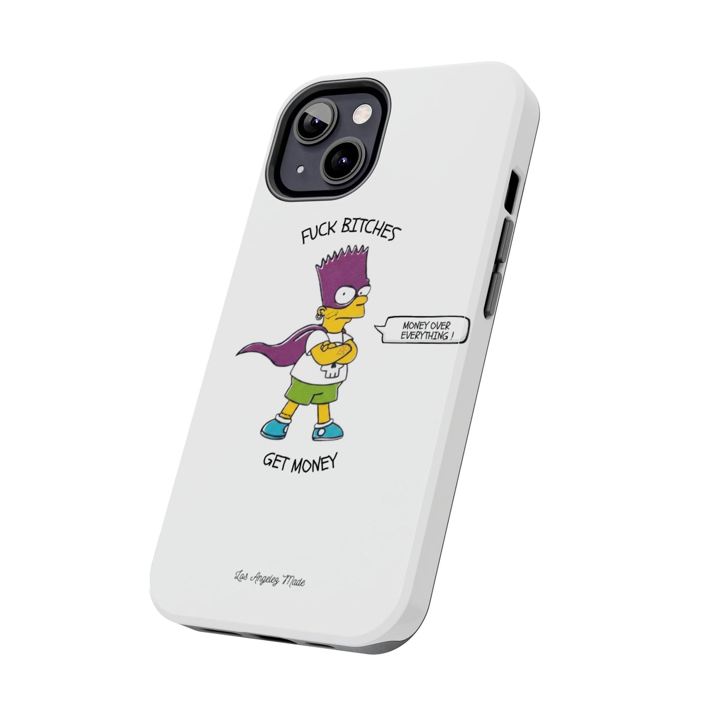 Los Angelez Made x Bart Get Money Tough Phone Case