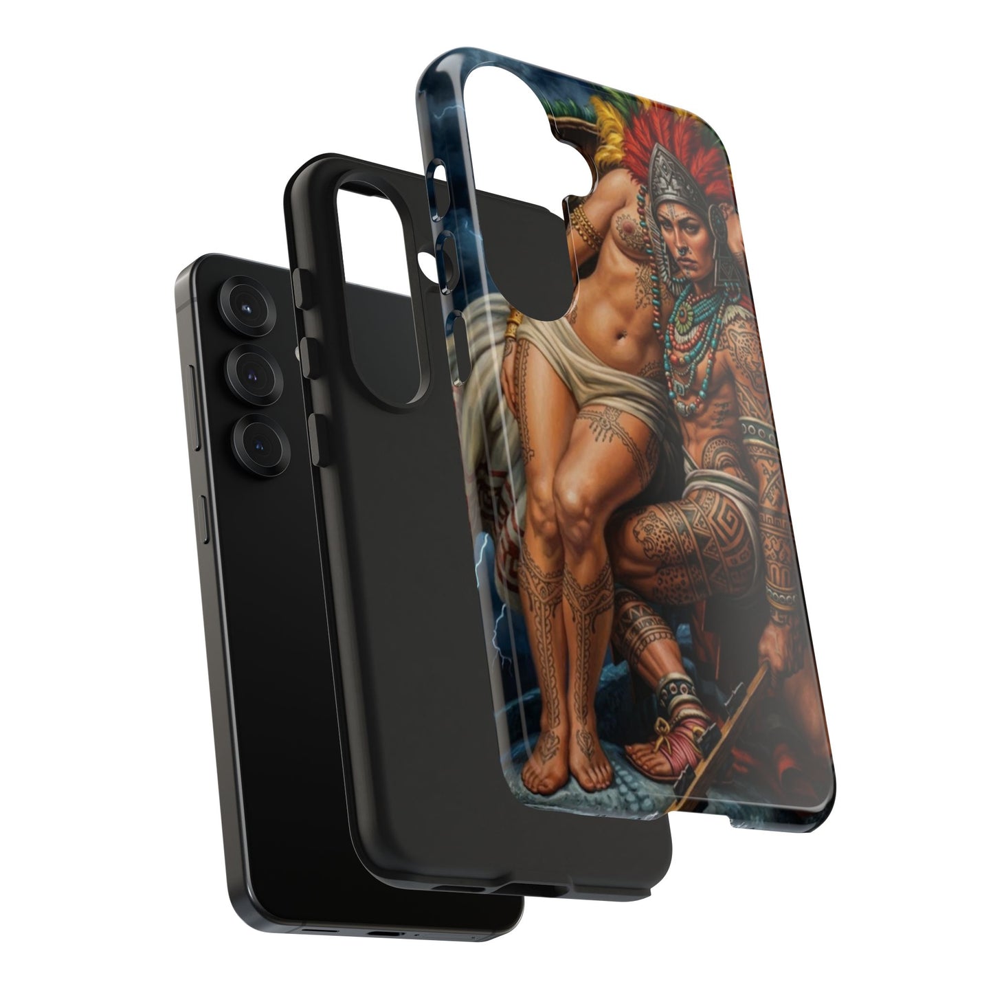 Los Angelez Made x Aztec Lesbian Pride Tough Phone Case