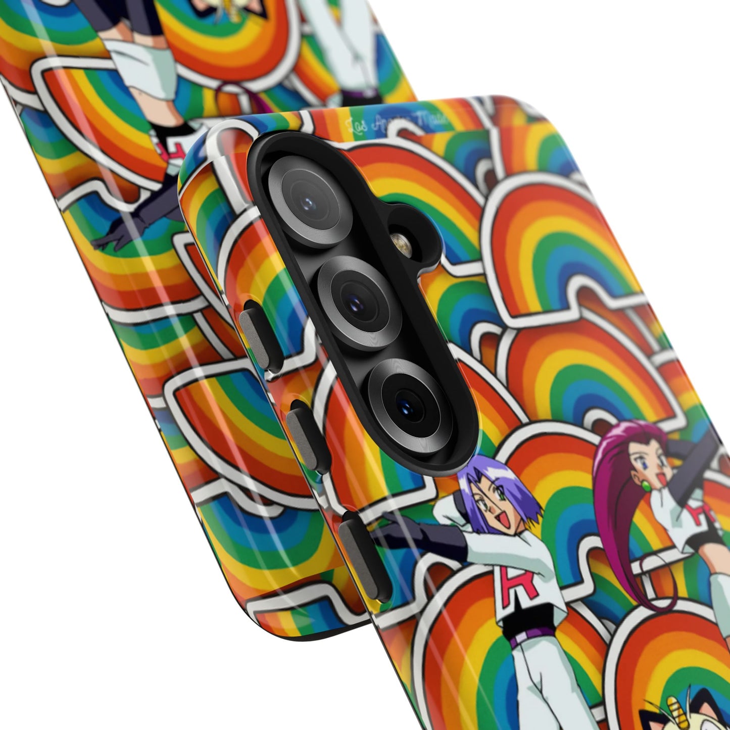 Los Angelez Made x Team Rocket Rainbow Emoji Tough Phone Case