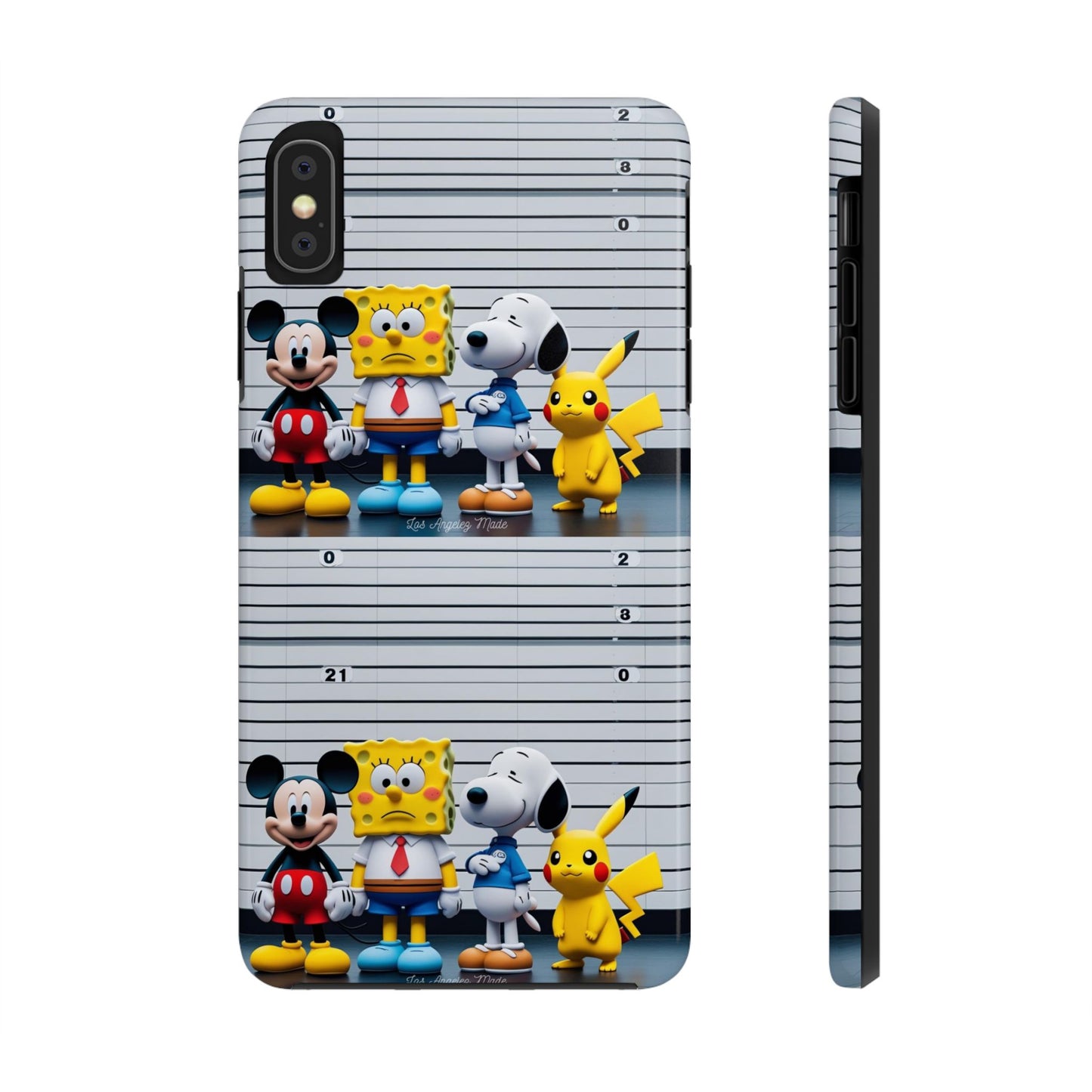 Los Angelez Made x Cartoon Police Line Up Tough Phone Case