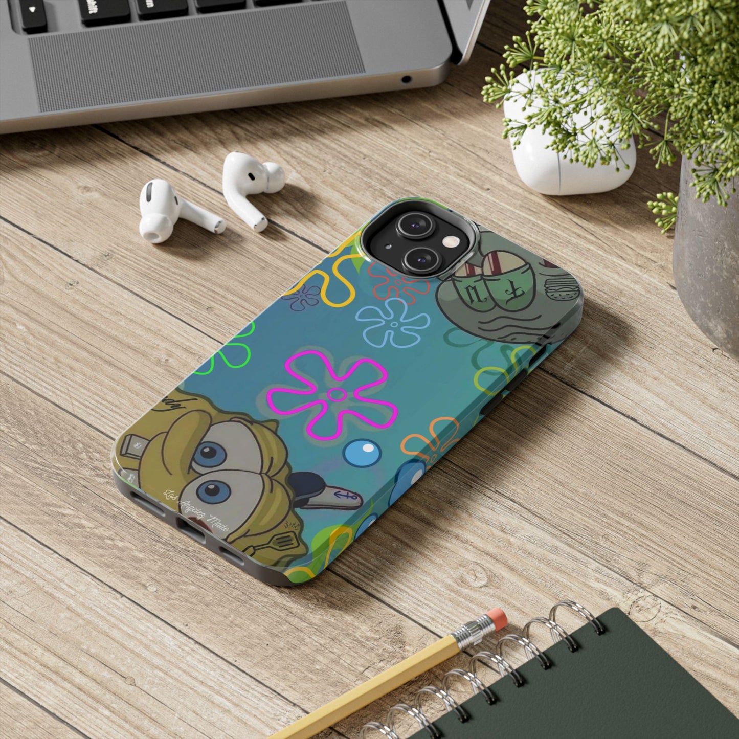 Los Angelez Made x Spongebob & Squidward Tough Phone Case