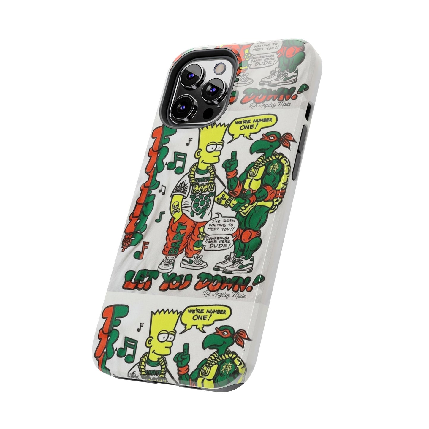 Los Angelez Made x Bart & TMNT Tough Phone Case