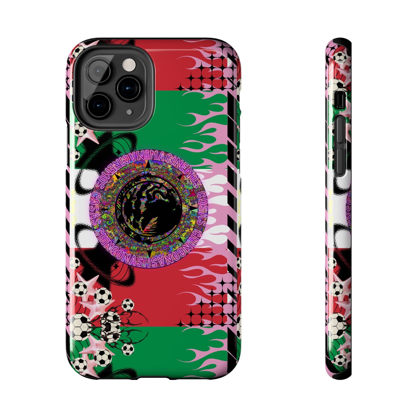 Los Angelez Made x Mexican Flag Tough Phone Case
