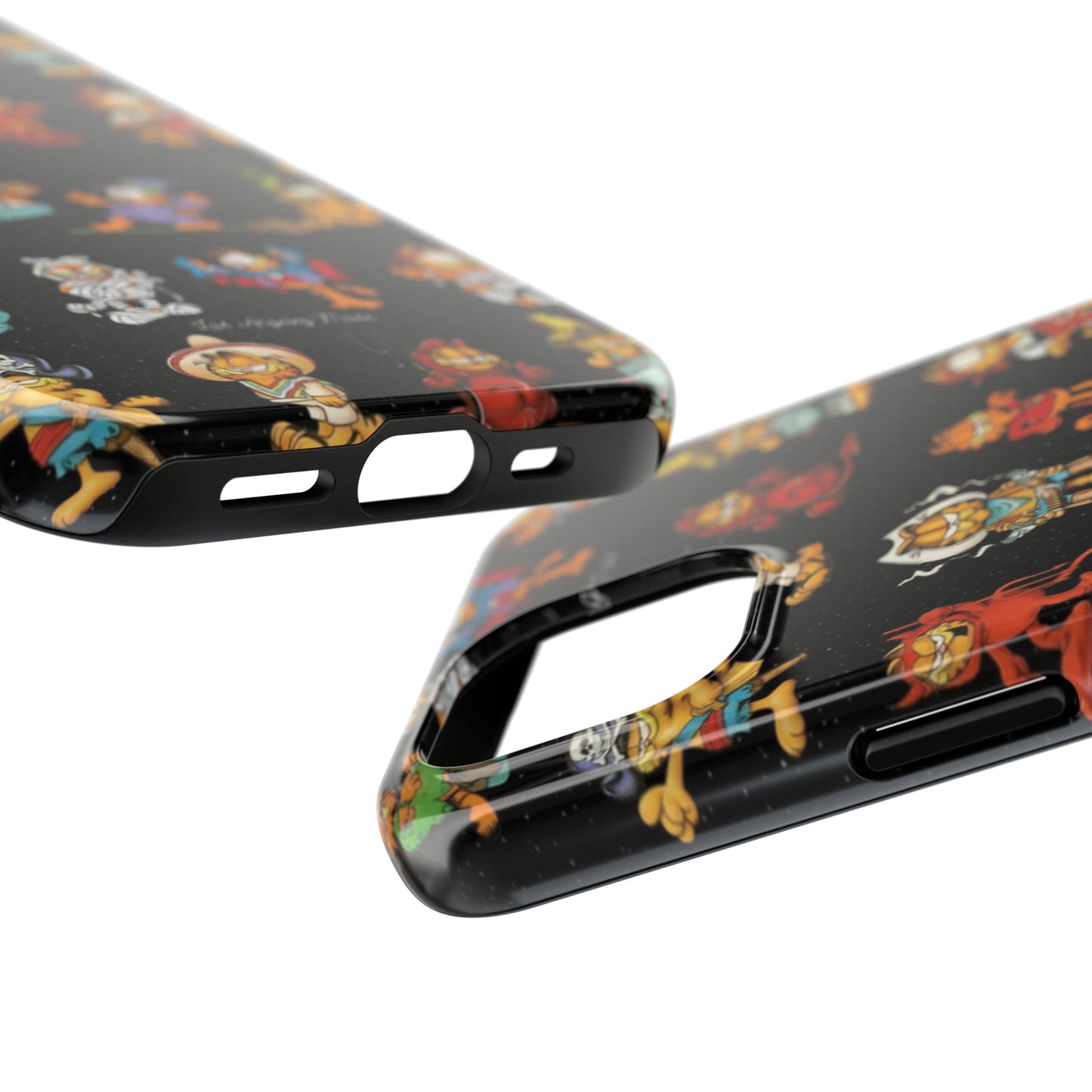 Los Angelez Made x Garfield Halloween Sticker Sheet Tough Phone Case