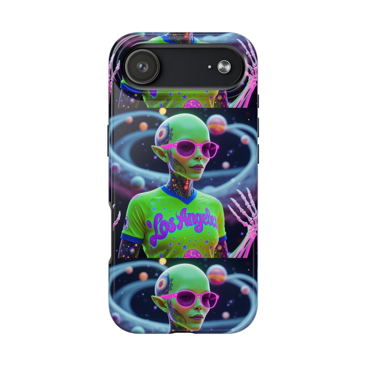 Los Angelez Made x Neon Alien Tough Phone Case