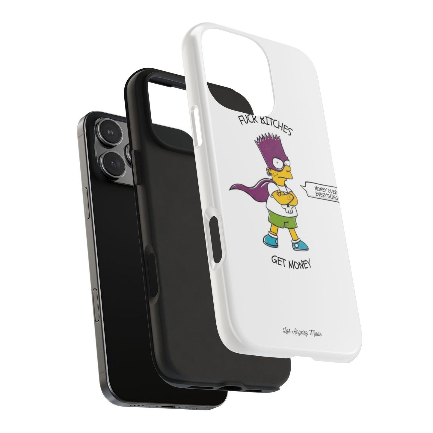Los Angelez Made x Bart Get Money Tough Phone Case