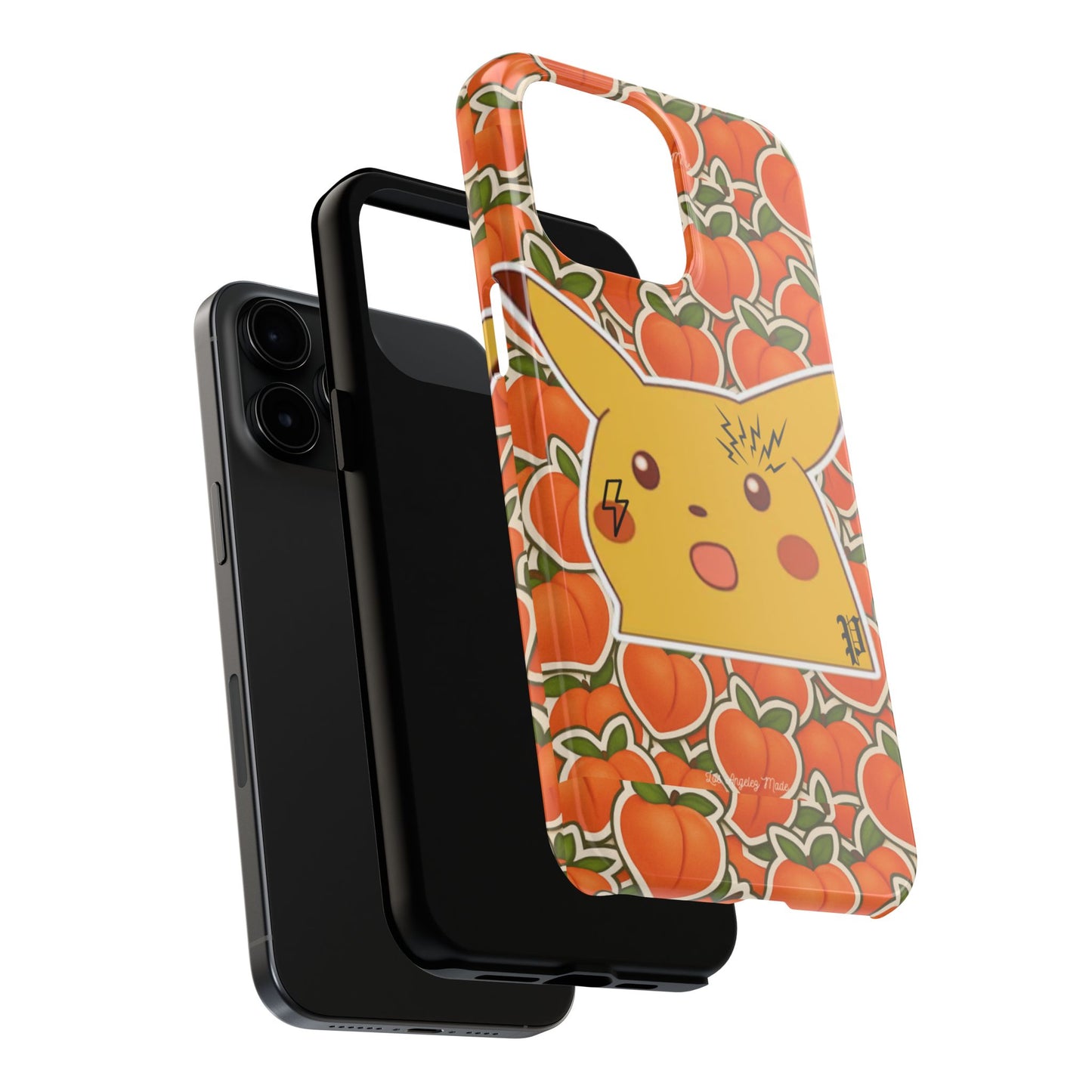 Los Angelez Made x Shocked Pika Peach Tough Phone Case