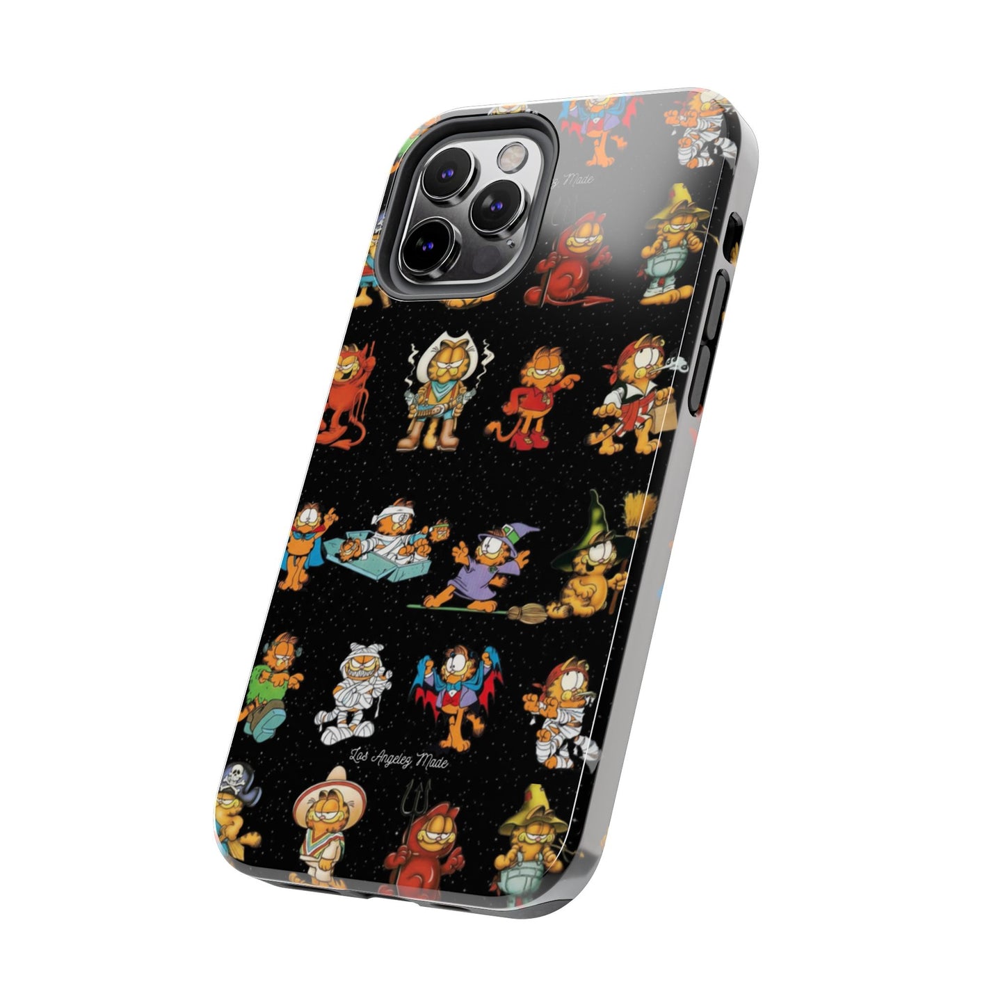 Los Angelez Made x Garfield Halloween Sticker Sheet Tough Phone Case