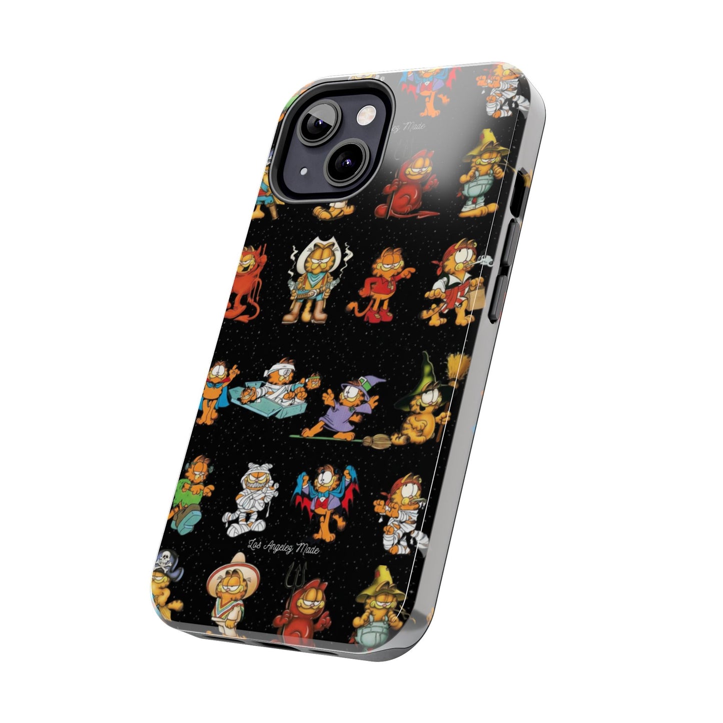 Los Angelez Made x Garfield Halloween Sticker Sheet Tough Phone Case