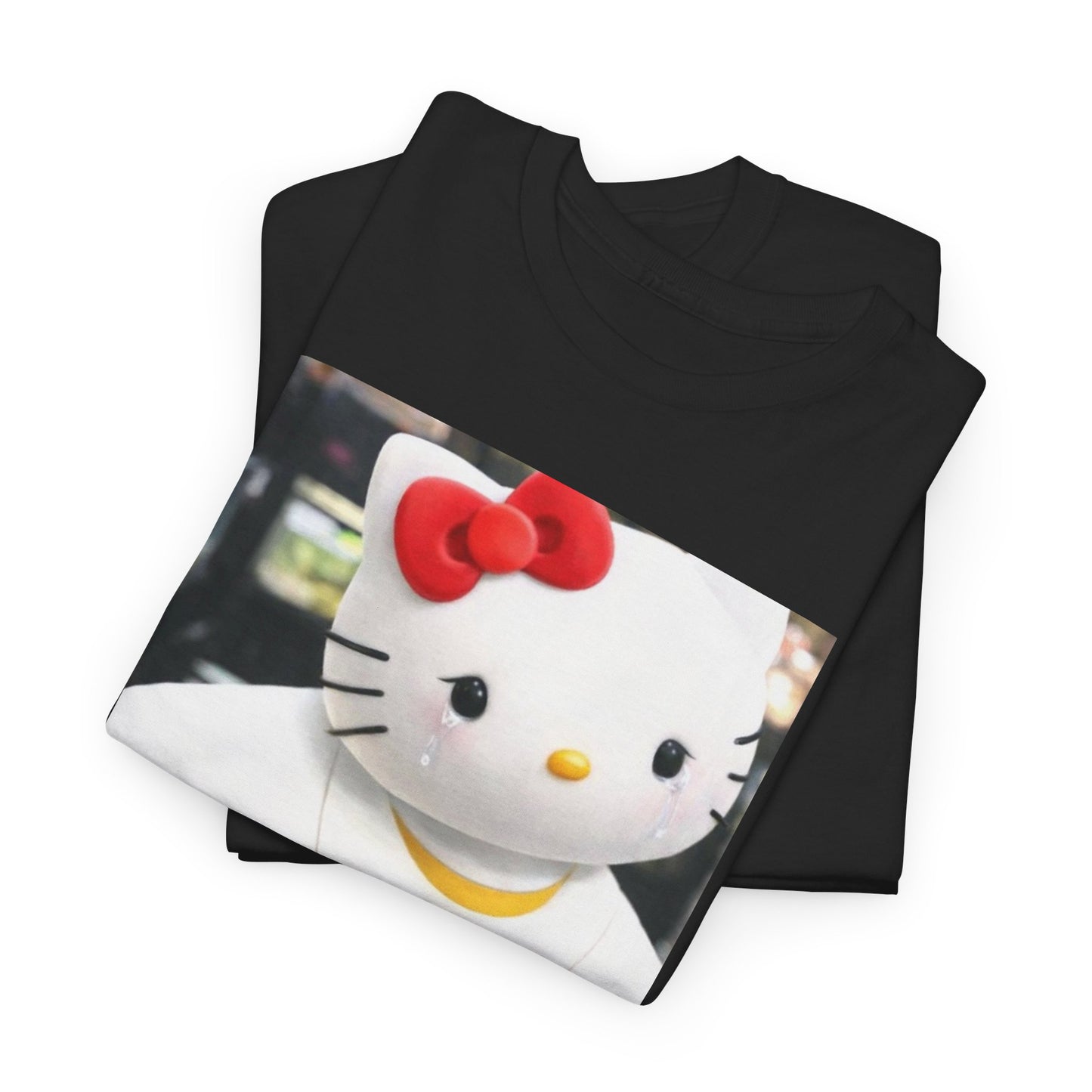 Los Angelez Made x Hello Kitty x Lil B Meme Unisex Heavy Cotton T-Shirt