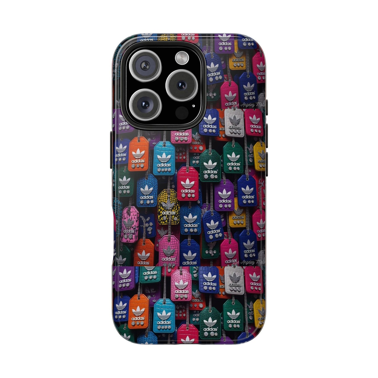 Los Angelez Made x Adidas Leather Tags Tough Phone Case