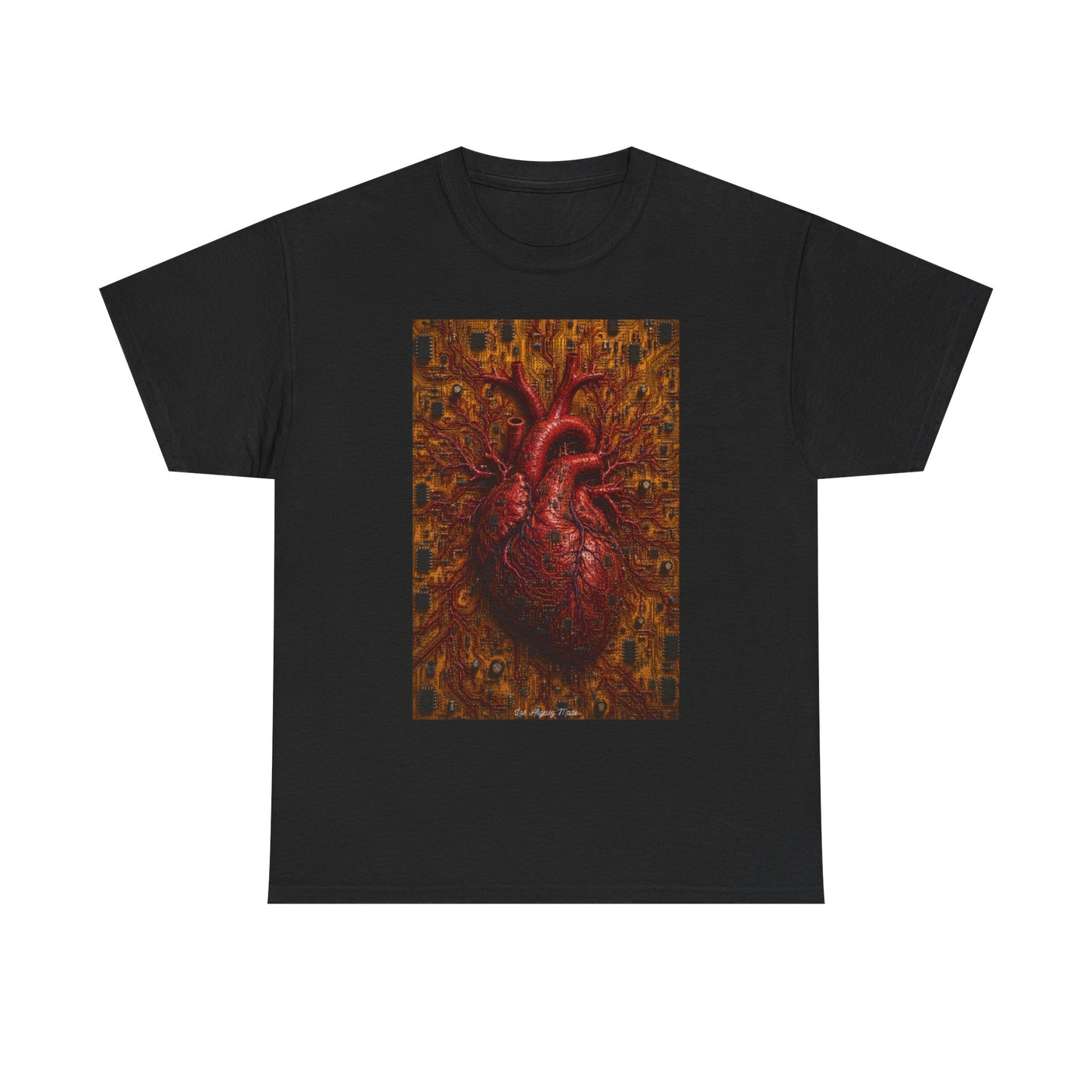 Los Angelez Made x Chrome Heart Unisex Heavy Cotton T-Shirt
