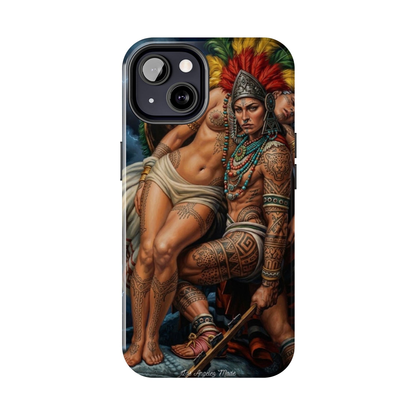 Los Angelez Made x Aztec Lesbian Pride Tough Phone Case