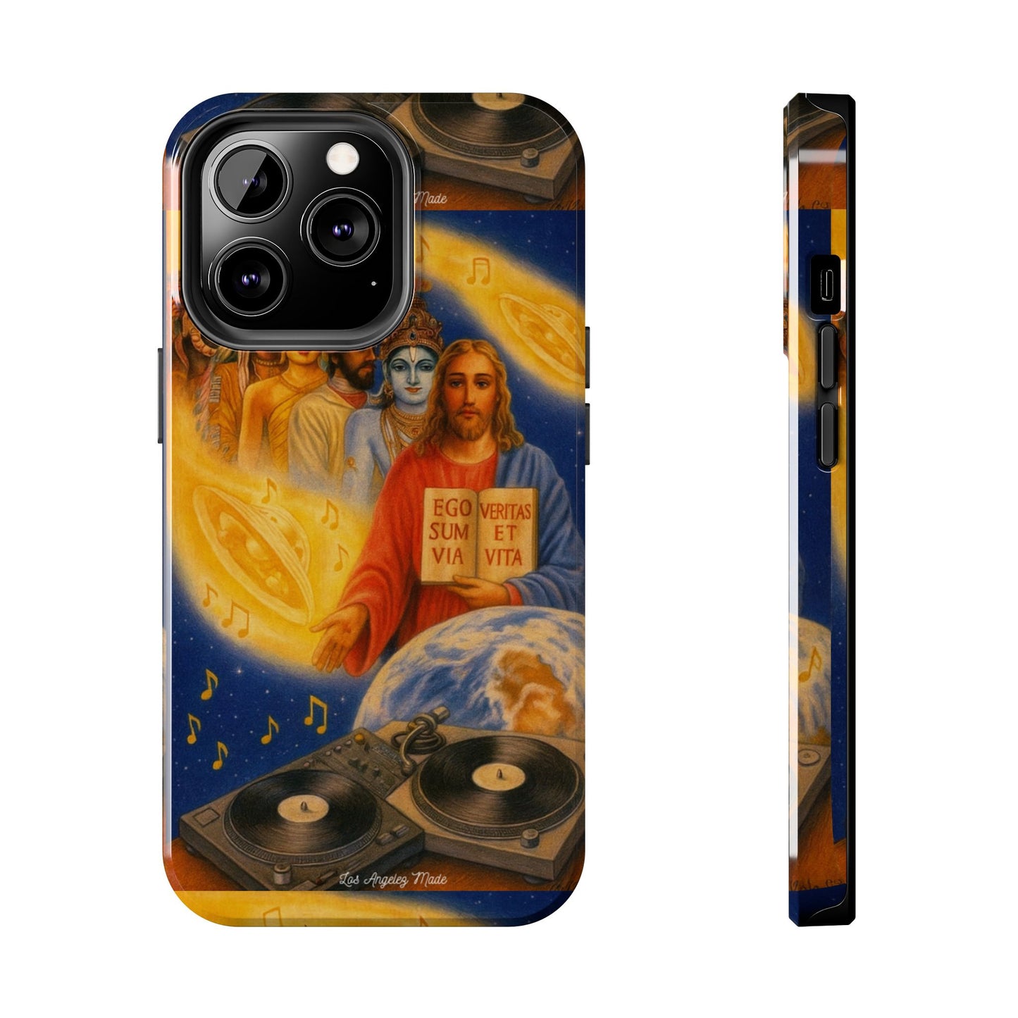 Los Angelez Made x God Is A DJ Tough Phone Case