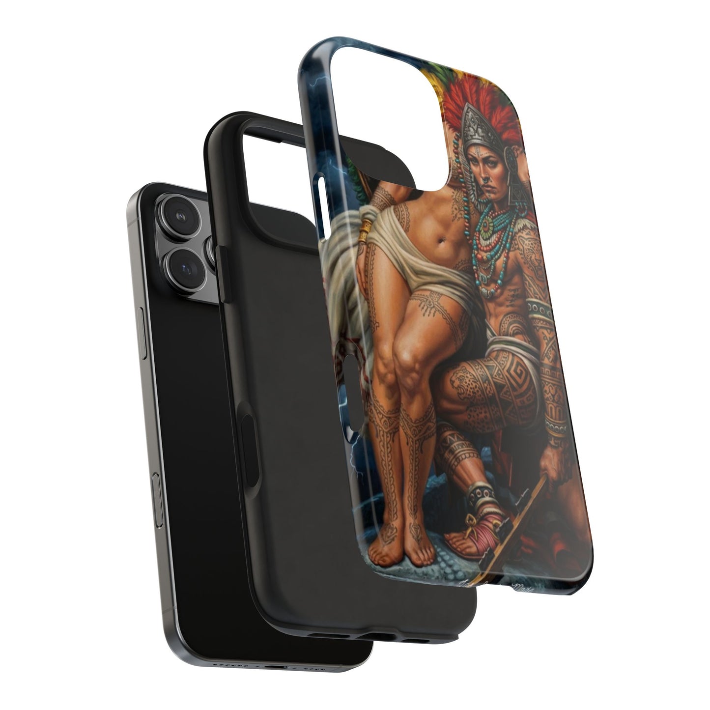 Los Angelez Made x Aztec Lesbian Pride Tough Phone Case