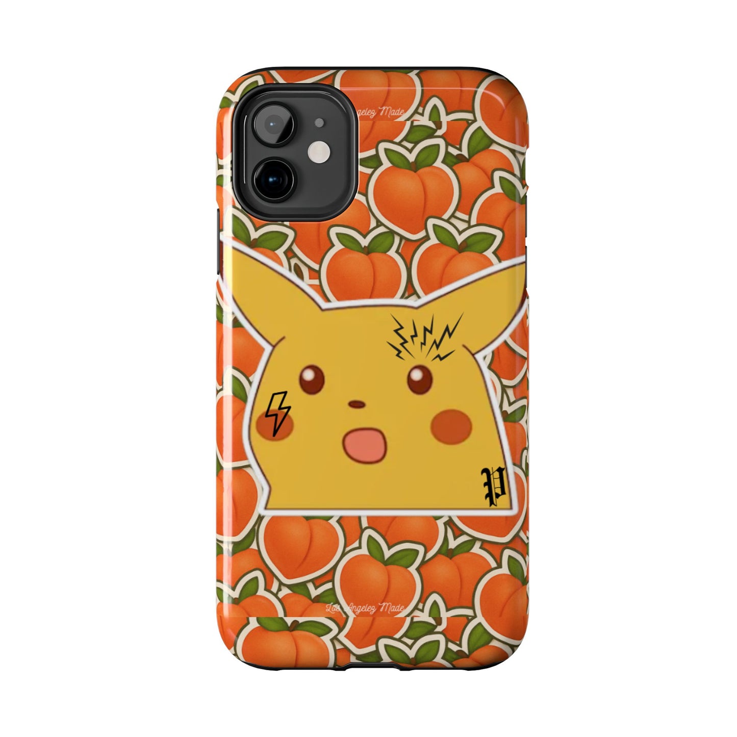 Los Angelez Made x Shocked Pika Peach Tough Phone Case