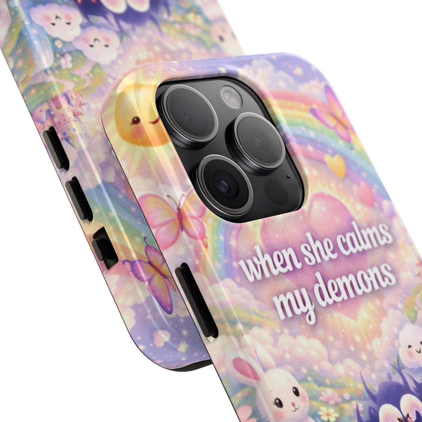 Los Angelez Made x ''When She Calms My Demons'' Tough Phone Case