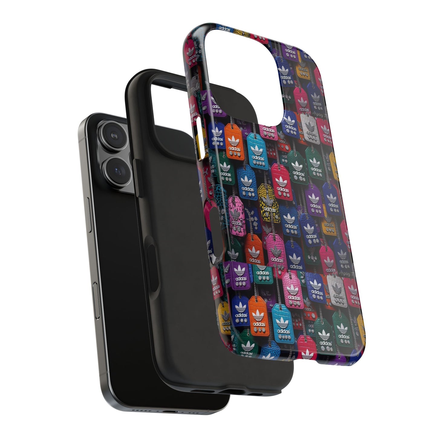 Los Angelez Made x Adidas Leather Tags Tough Phone Case