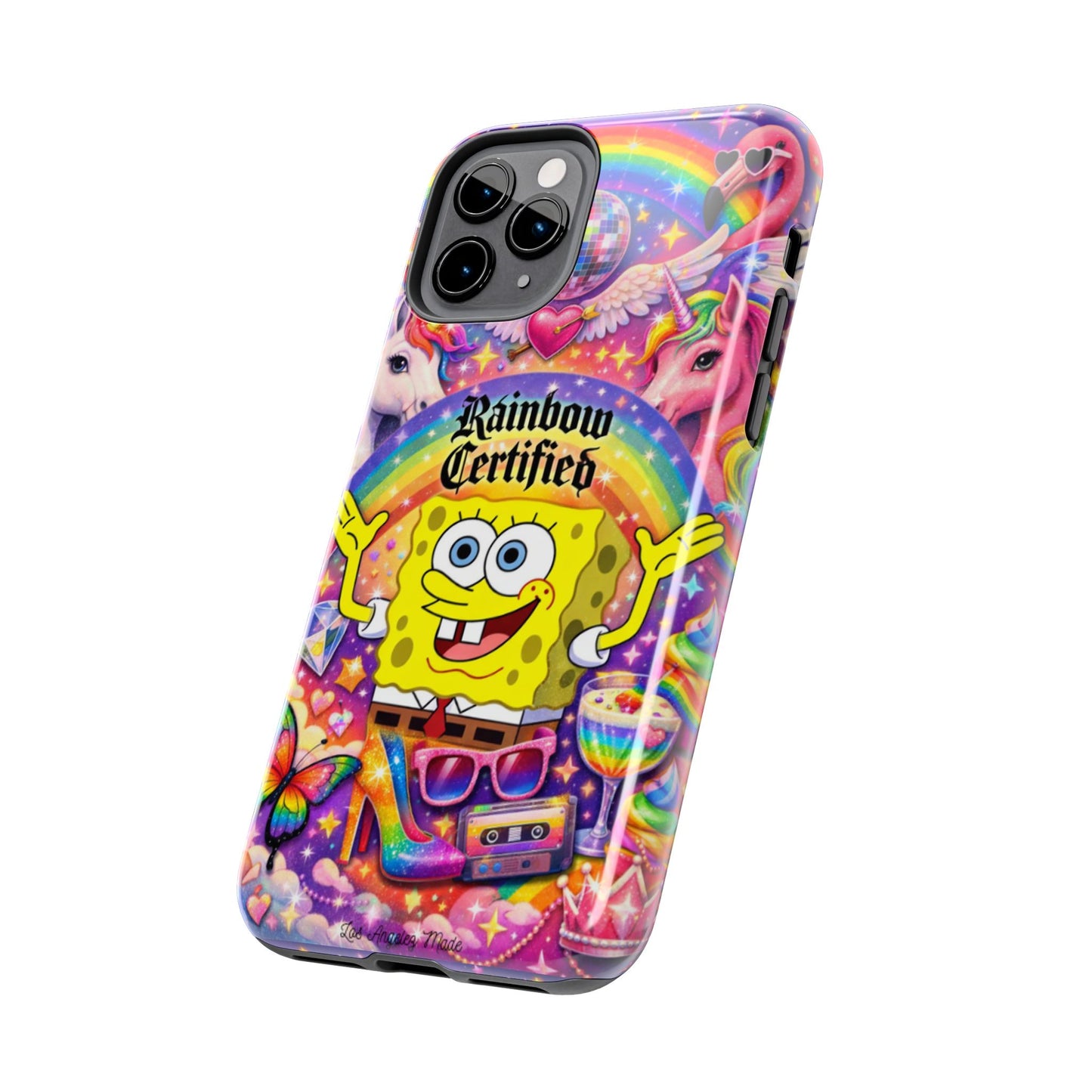 Los Angelez Made x Gay SpongeBob ''Rainbow Certified'' Tough Phone Case