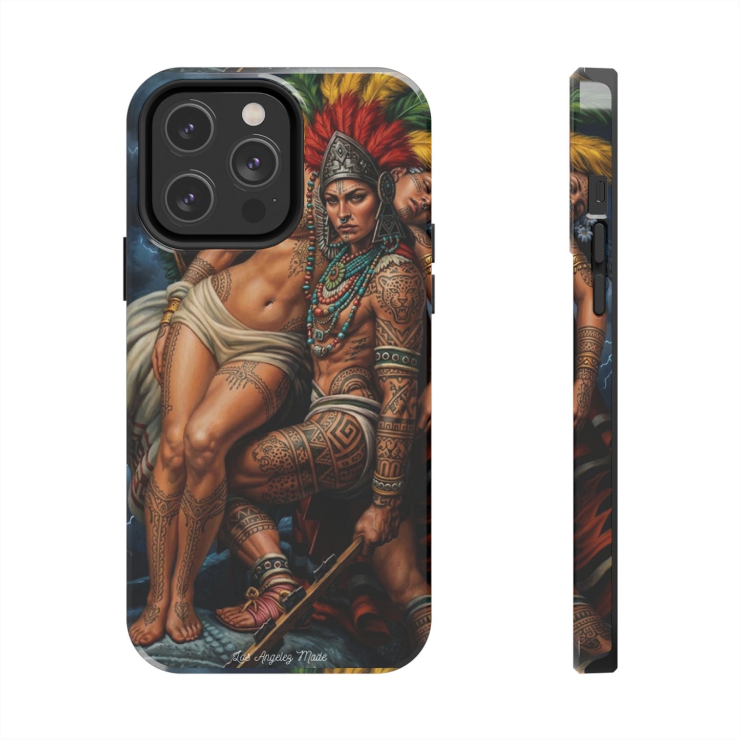 Los Angelez Made x Aztec Lesbian Pride Tough Phone Case