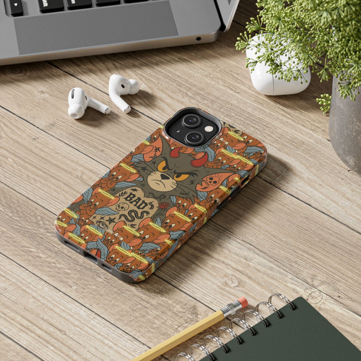 Los Angelez Made x Tom & Jerry Cartoon Tough Phone Case