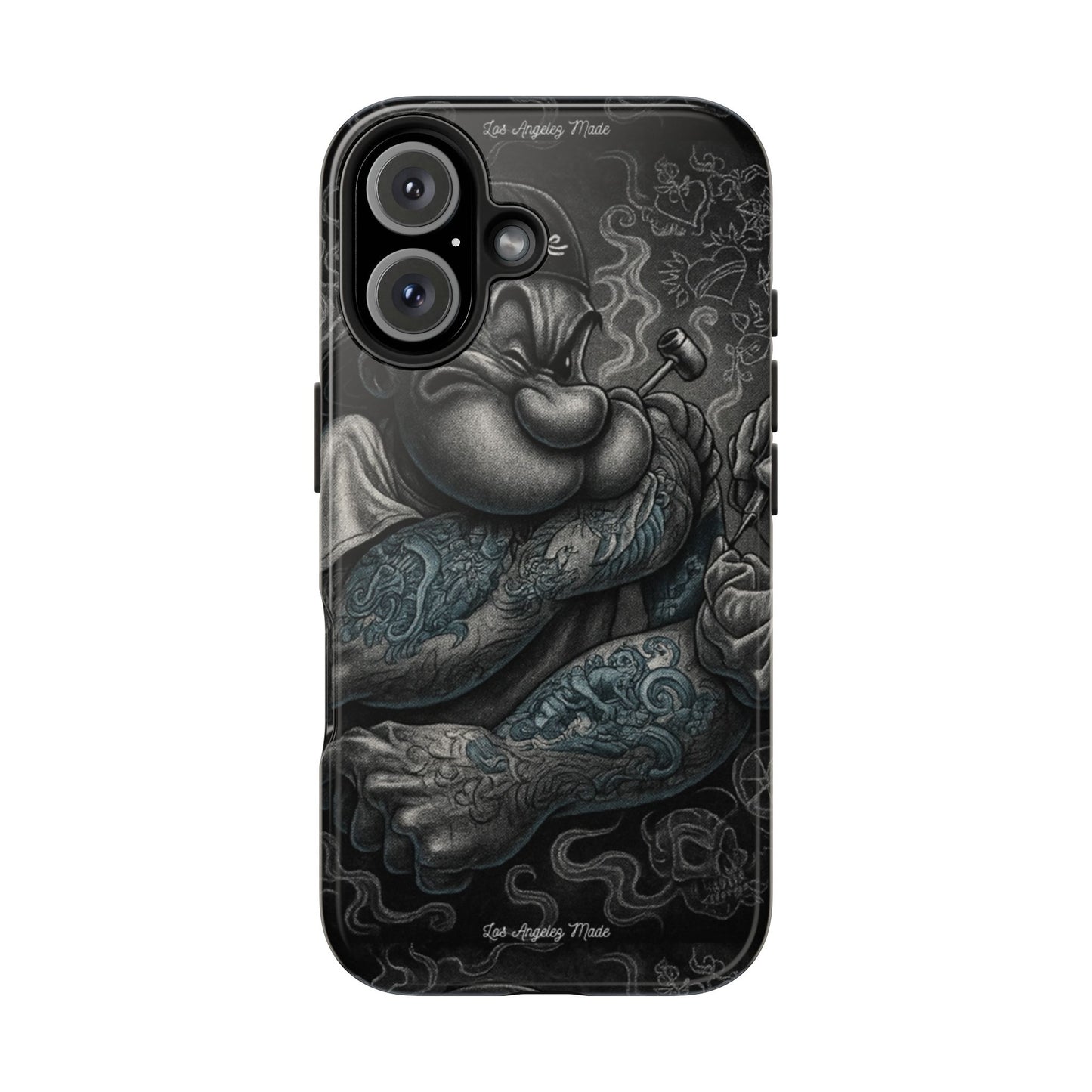 Los Angelez Made x Popeye Getting Tatted Tough Phone Case