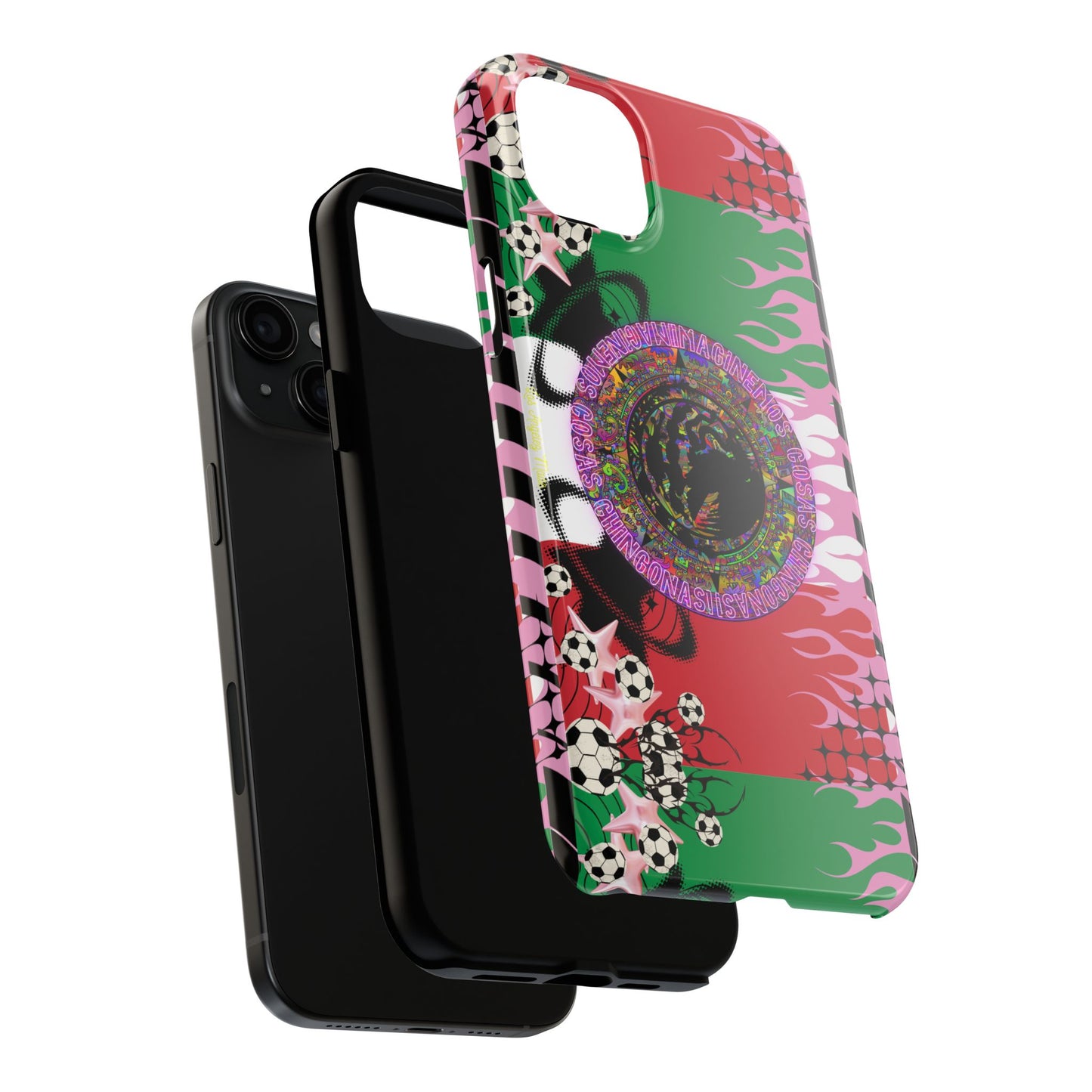 Los Angelez Made x Mexican Flag Tough Phone Case