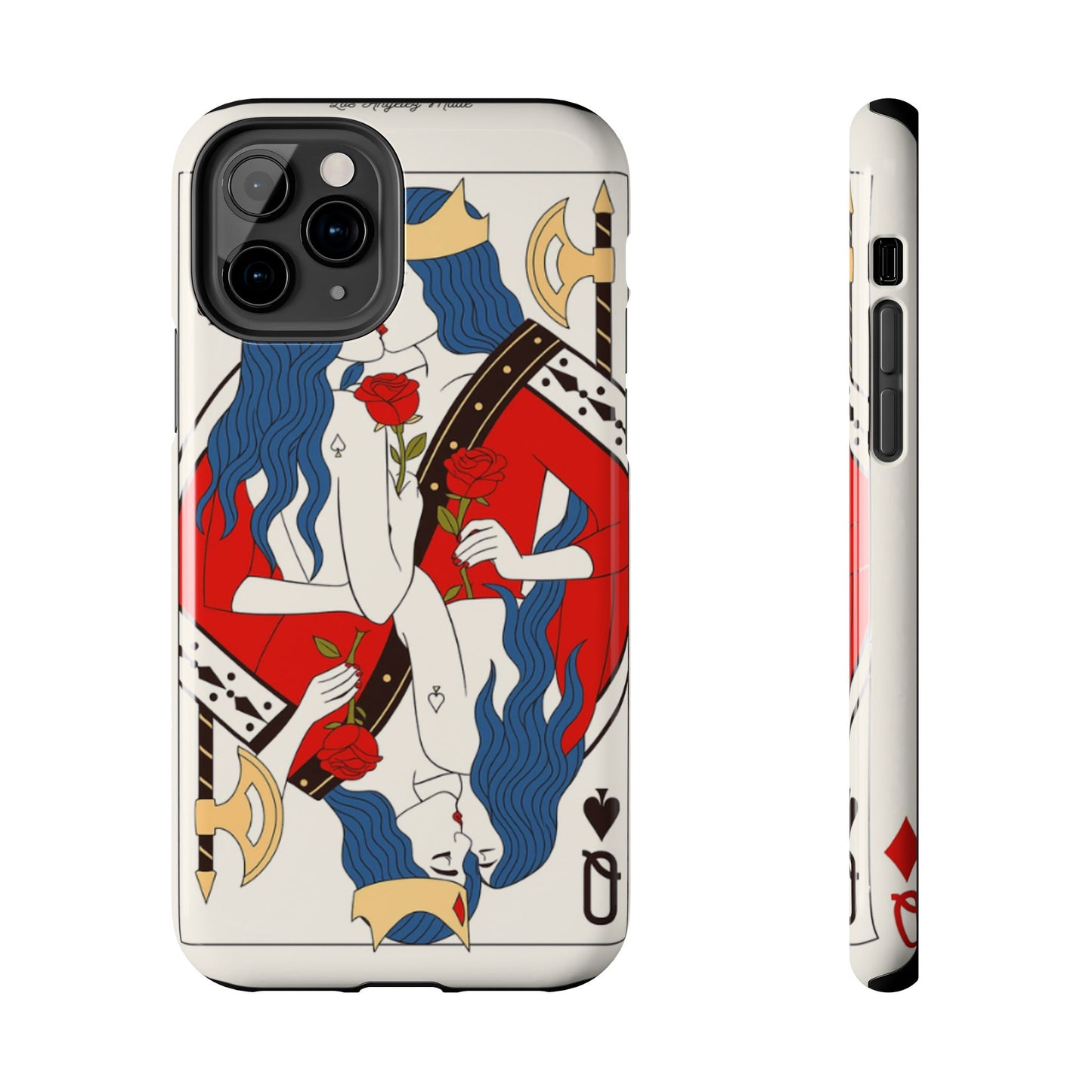 Los Angelez Made x Two Queens Card Tough Phone Case