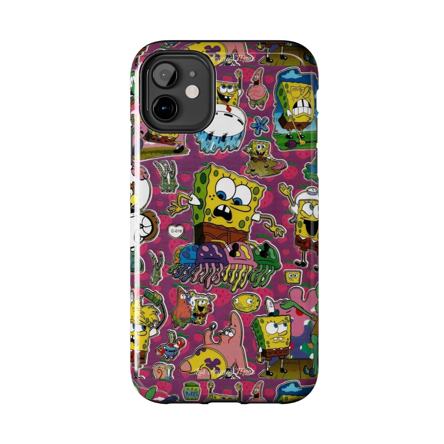Los Angelez Made x SpongeBob Sticker Sheet Tough Phone Case