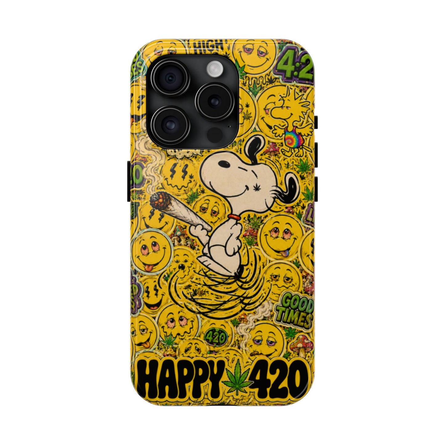 Los Angelez Made x 420 Happy Snoopy Tough Phone Case