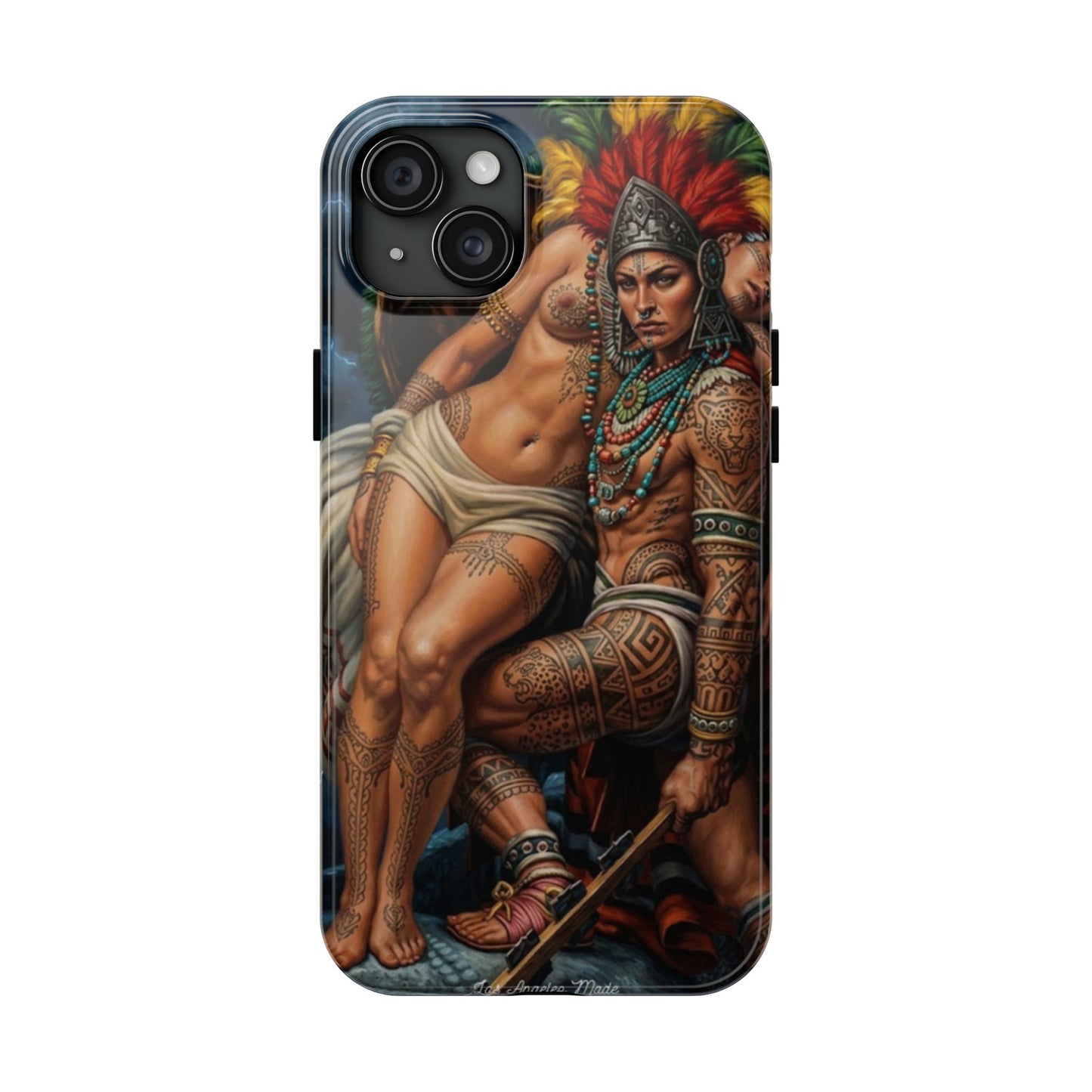 Los Angelez Made x Aztec Lesbian Pride Tough Phone Case