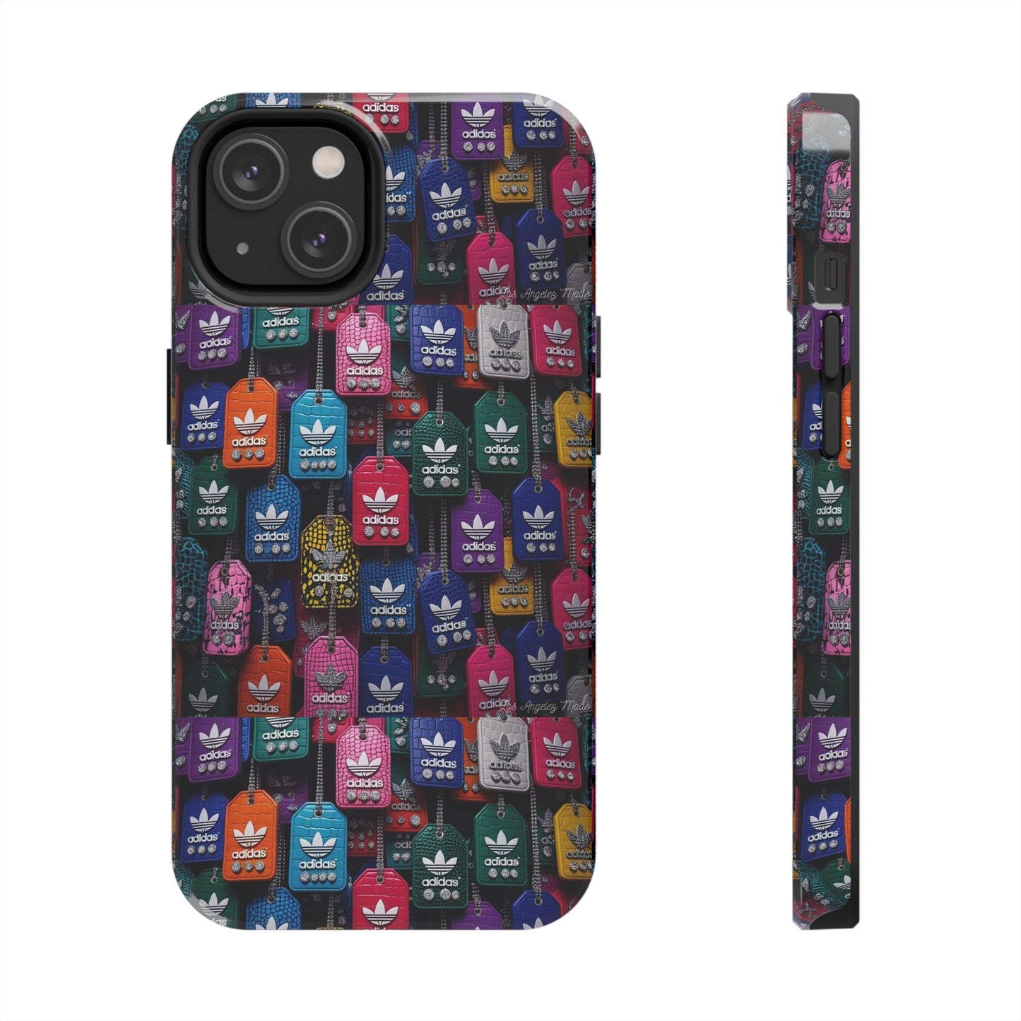 Los Angelez Made x Adidas Leather Tags Tough Phone Case